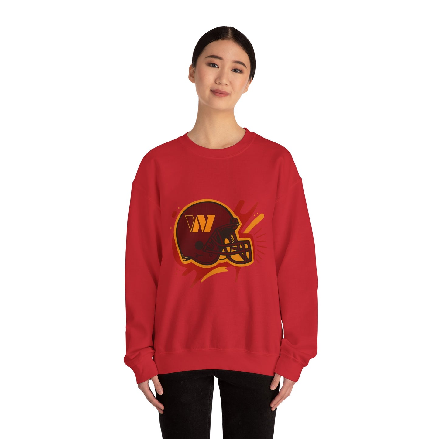 Bold Sports Fan Sweatshirt, Unisex Crewneck for Game Day, Athletic Gift, Cozy Casual Wear, Fall Fashion