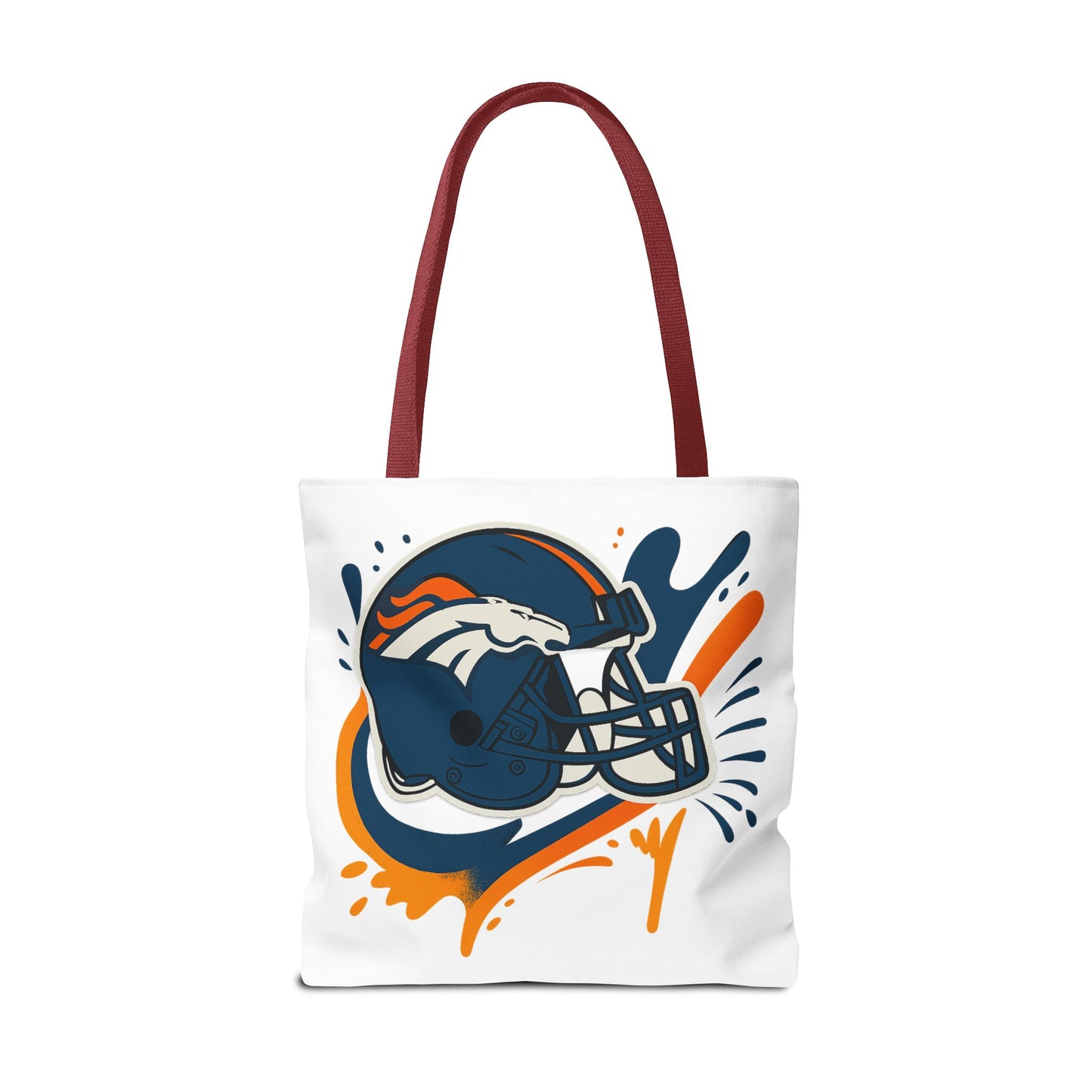 Denver Broncos Sports Tote Bag, Game Day Tote, Football Fan Gift, NFL Accessories, Team Spirit Bag, AOP Design