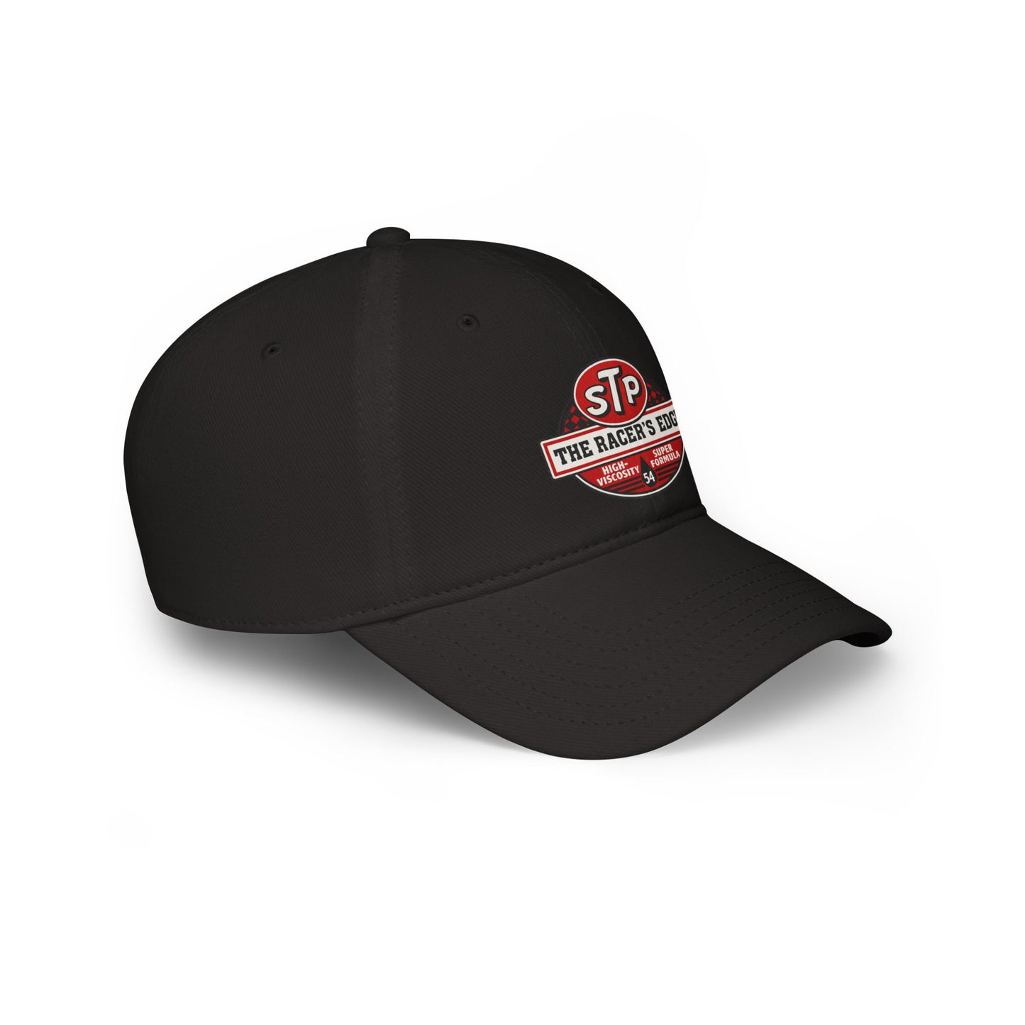 Racing Enthusiast Low Profile Baseball Cap - Adjustable Hat for Fans, Gift for Car Lovers, Red Cap for Events, Sports Cap, Trendy Headwear