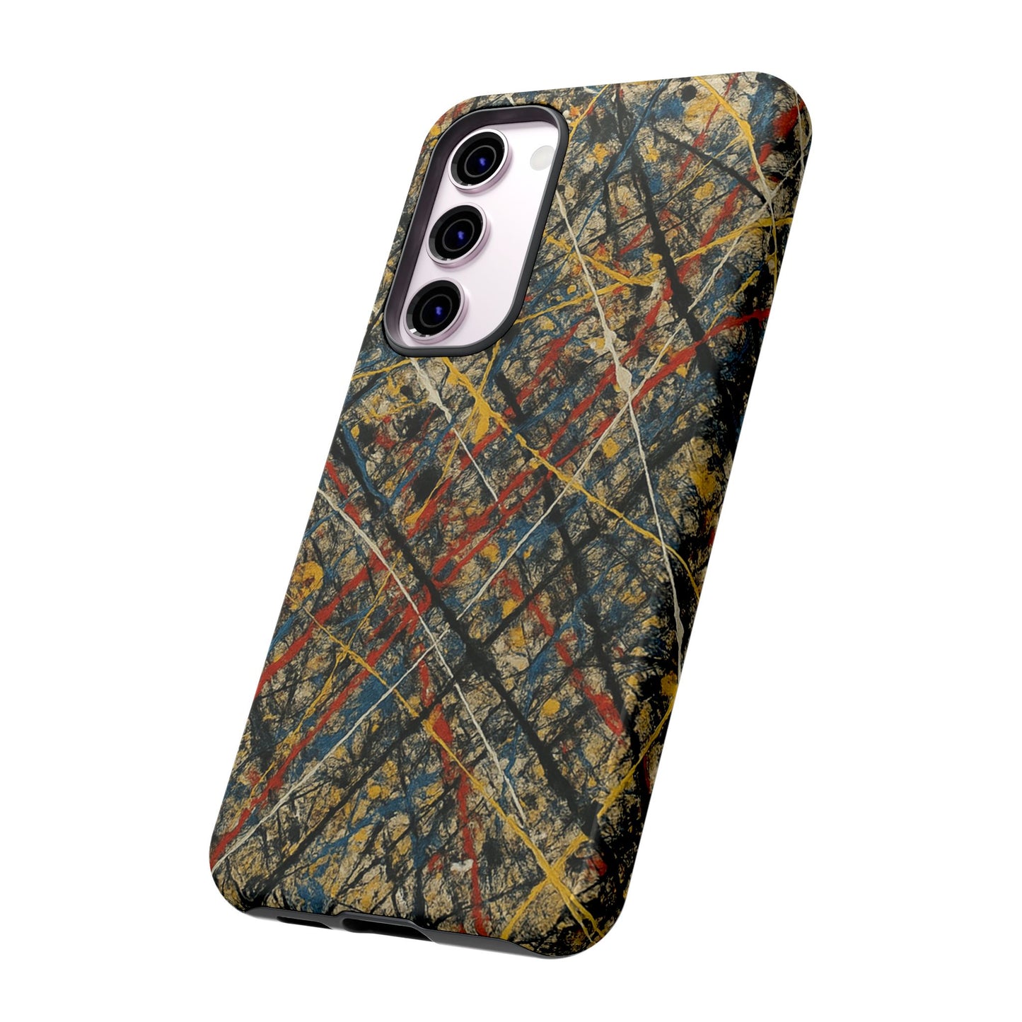 Tough Cases Phone Case - Bold Abstract Design, Stylish Mobile Cover, Unique Gift for Him/Her, Durable Accessory, Trendy Protection