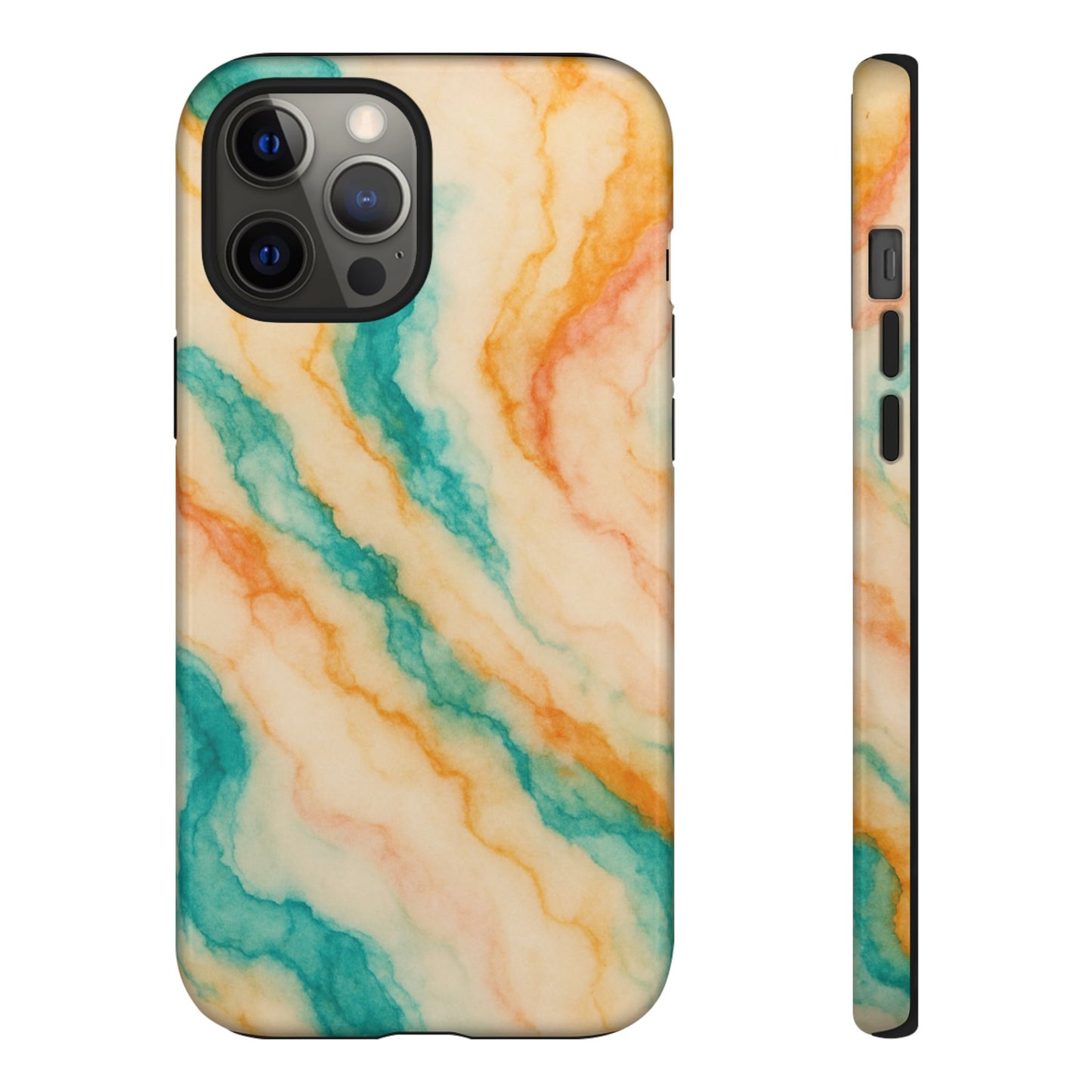 Stylish Phone Case - Tough Cases with Abstract Marble Design, Trendy Accessory, Gift for Her, Protective Case, Unique Phone Cover