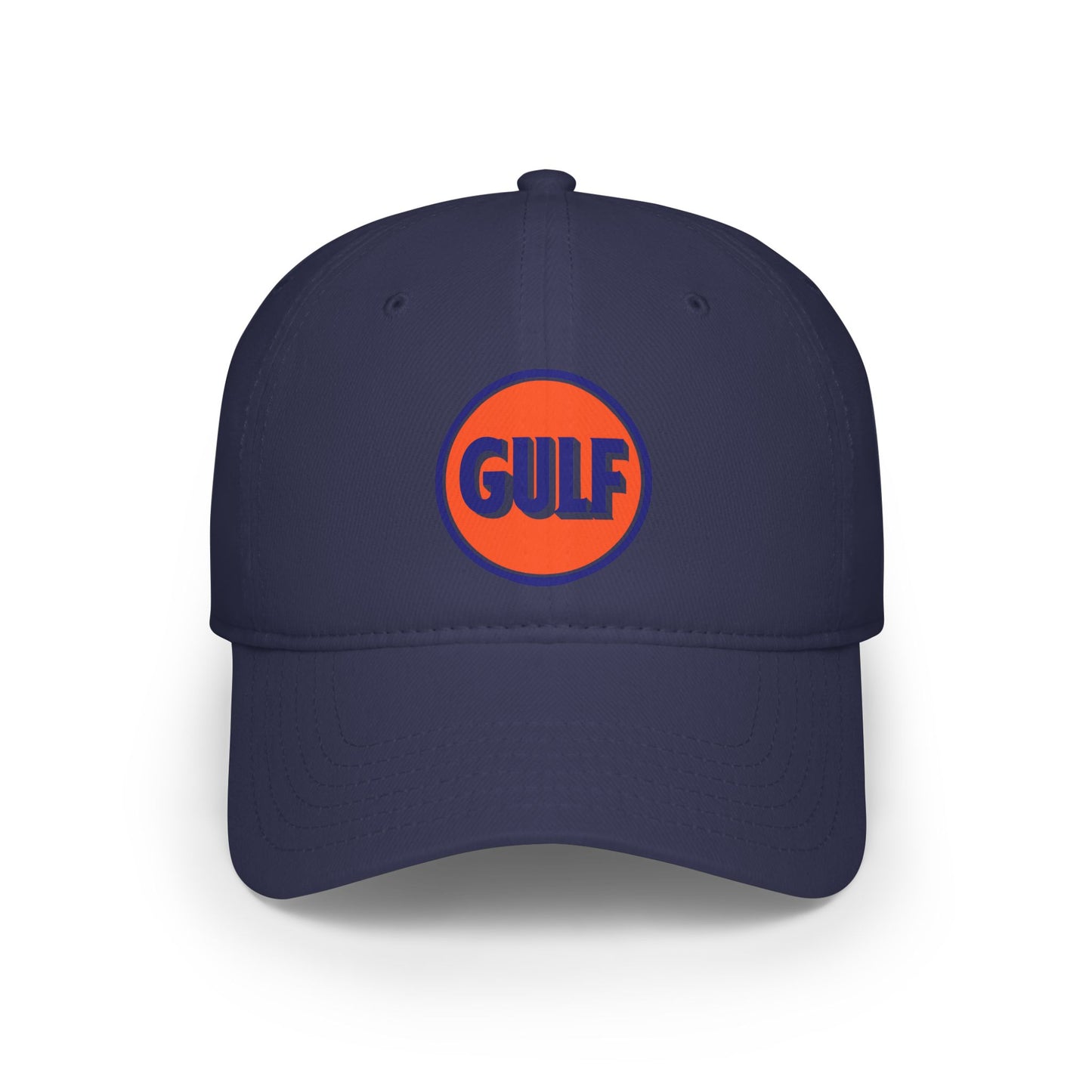 Gulf Low Profile Baseball Cap - Casual Outdoor Style, Perfect Gift for Sports Lovers, Adjustable Summer Hat, Trendy and Comfortable Headwear