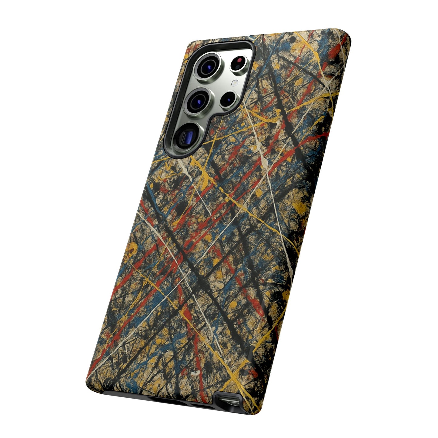 Tough Cases Phone Case - Bold Abstract Design, Stylish Mobile Cover, Unique Gift for Him/Her, Durable Accessory, Trendy Protection