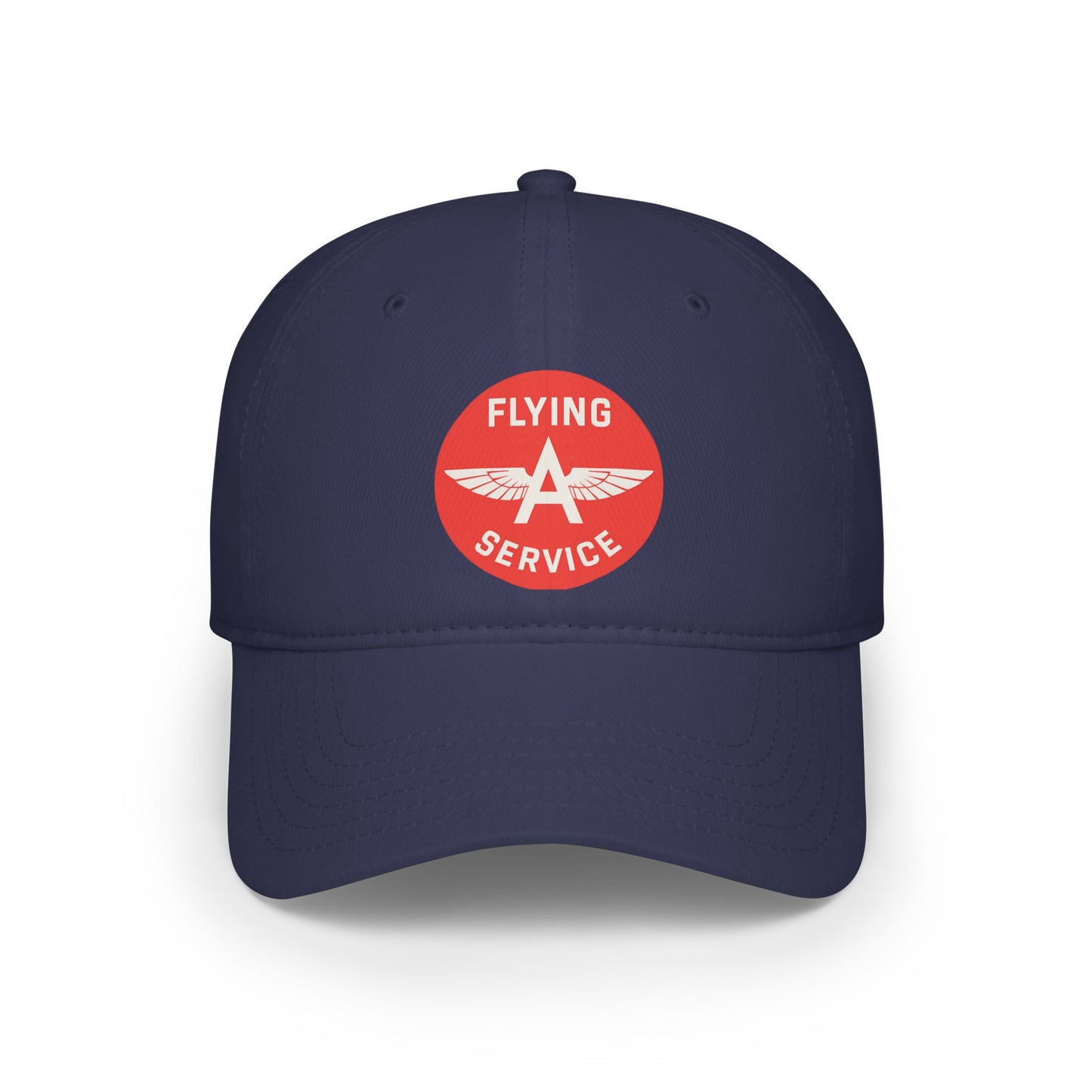 Flying A Service Low Profile Baseball Cap - Casual Style, Gift for Aviation Lovers, Adjustable Cap, Outdoor Wear, Unique Accessories