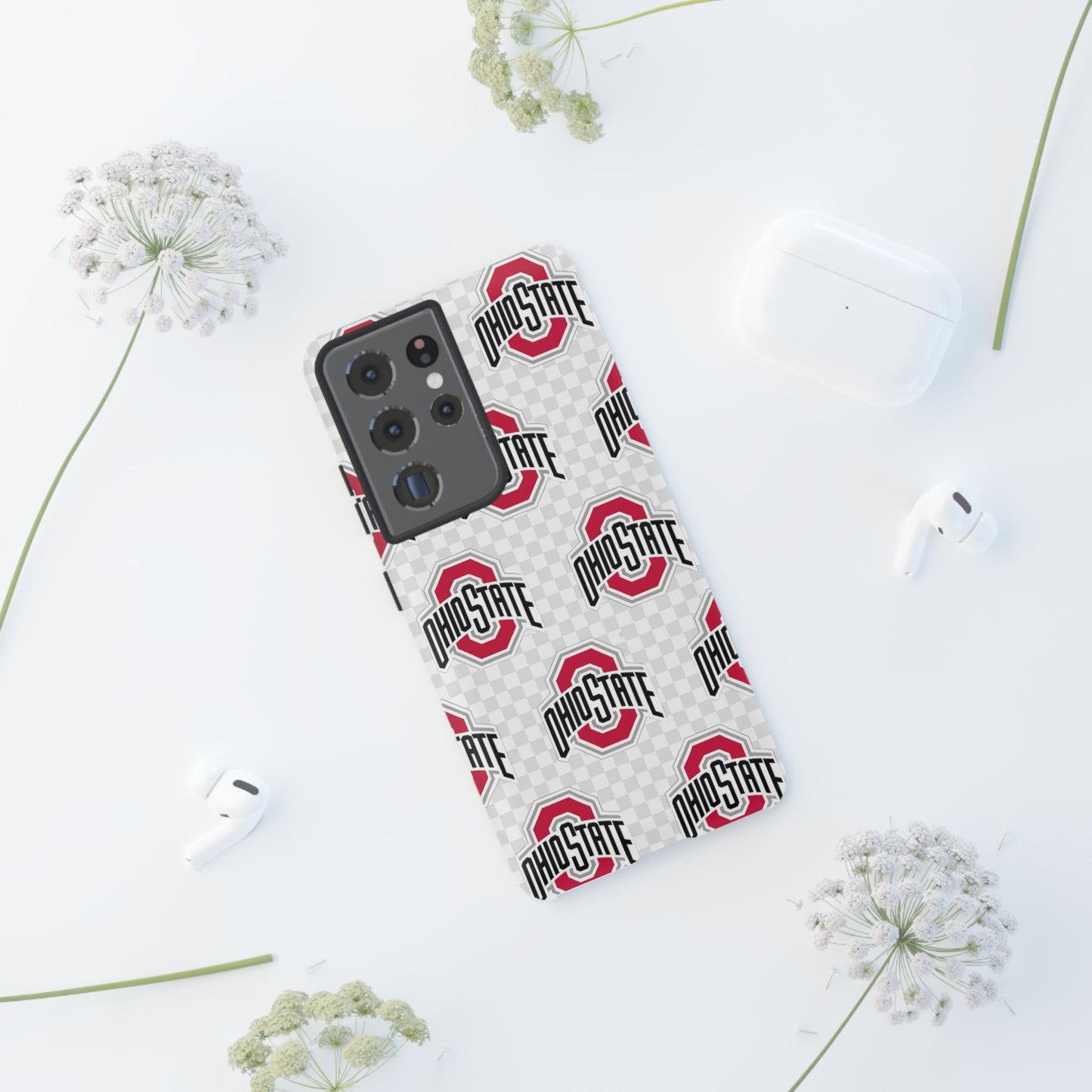 Ohio State Tough Phone Case - Stylish, Durable Protection for Buckeye Fans, Sports Lover's Gift, College Student Essentials
