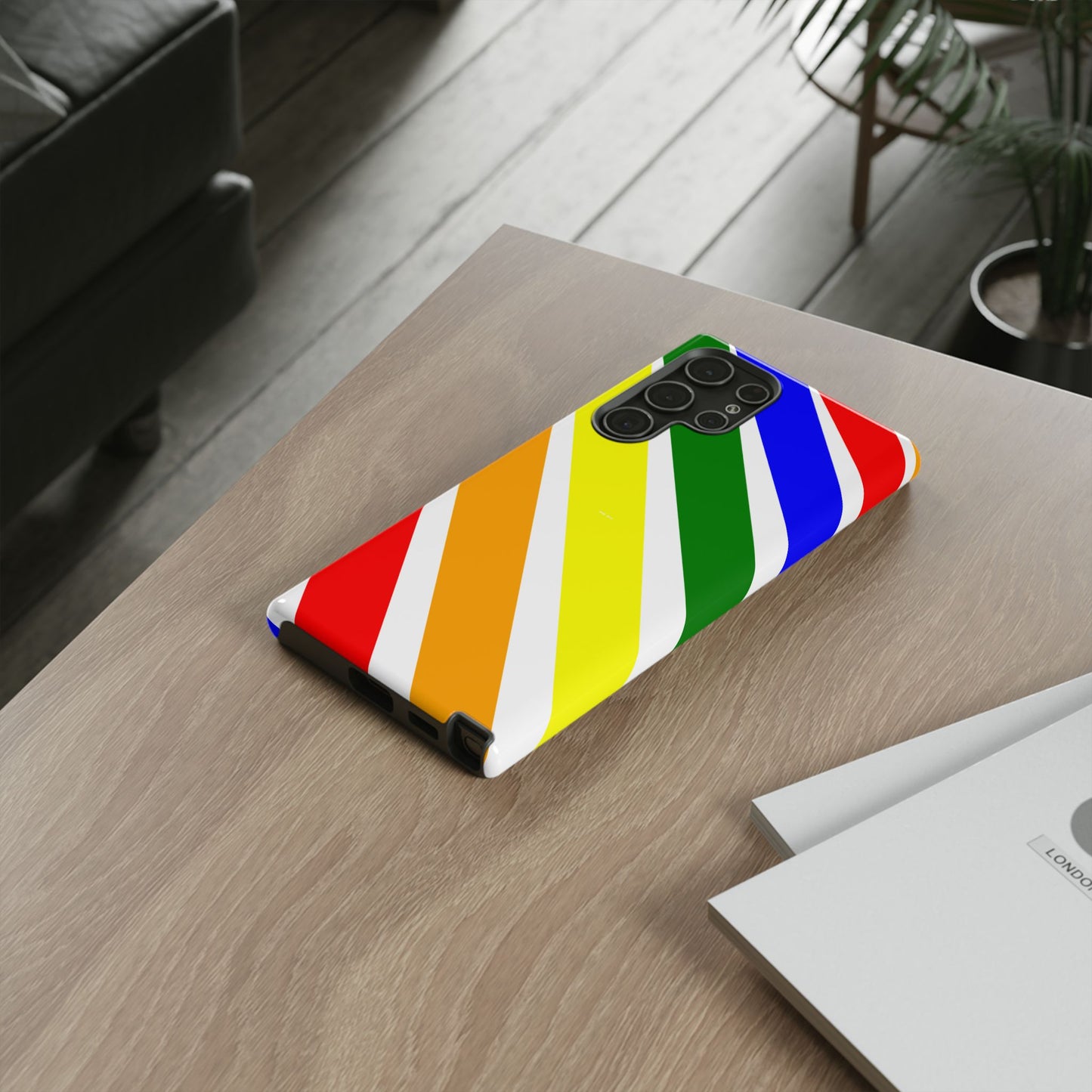 Vibrant Phone Case: Tough Cases, Colorful Phone Cover, Stylish Cell Phone Case, Unique Gift for Her/Him, Trendy Accessory, Summer Vibes