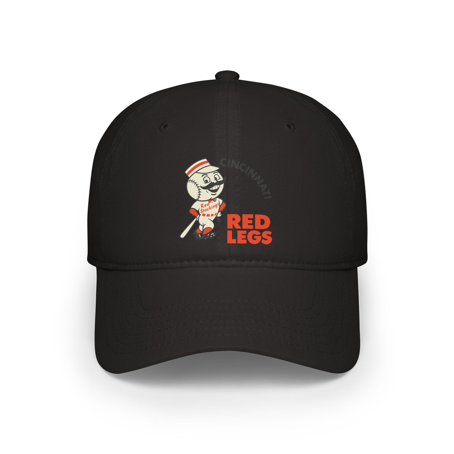 Cincinnati Reds Low Profile Baseball Cap, Adjustable Red Hat, Sports Cap, Team Gear, Gift for Baseball Fans