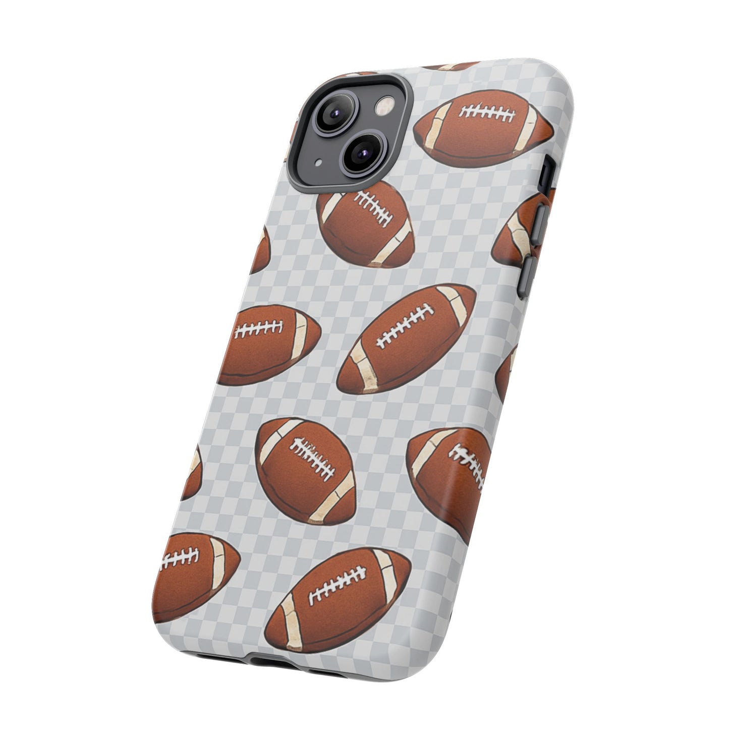 Football Phone Case, Tough Cases for Sports Fans, Unique Gift for Football Lovers, Protective Decor, Athletic Accessories