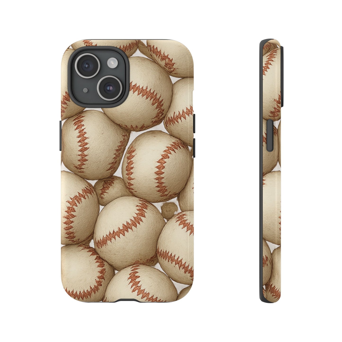 Baseball Phone Case, Tough Cases for Sports Fans, Custom iPhone Cover, Unique Gift for Baseball Lovers, Durable Protection