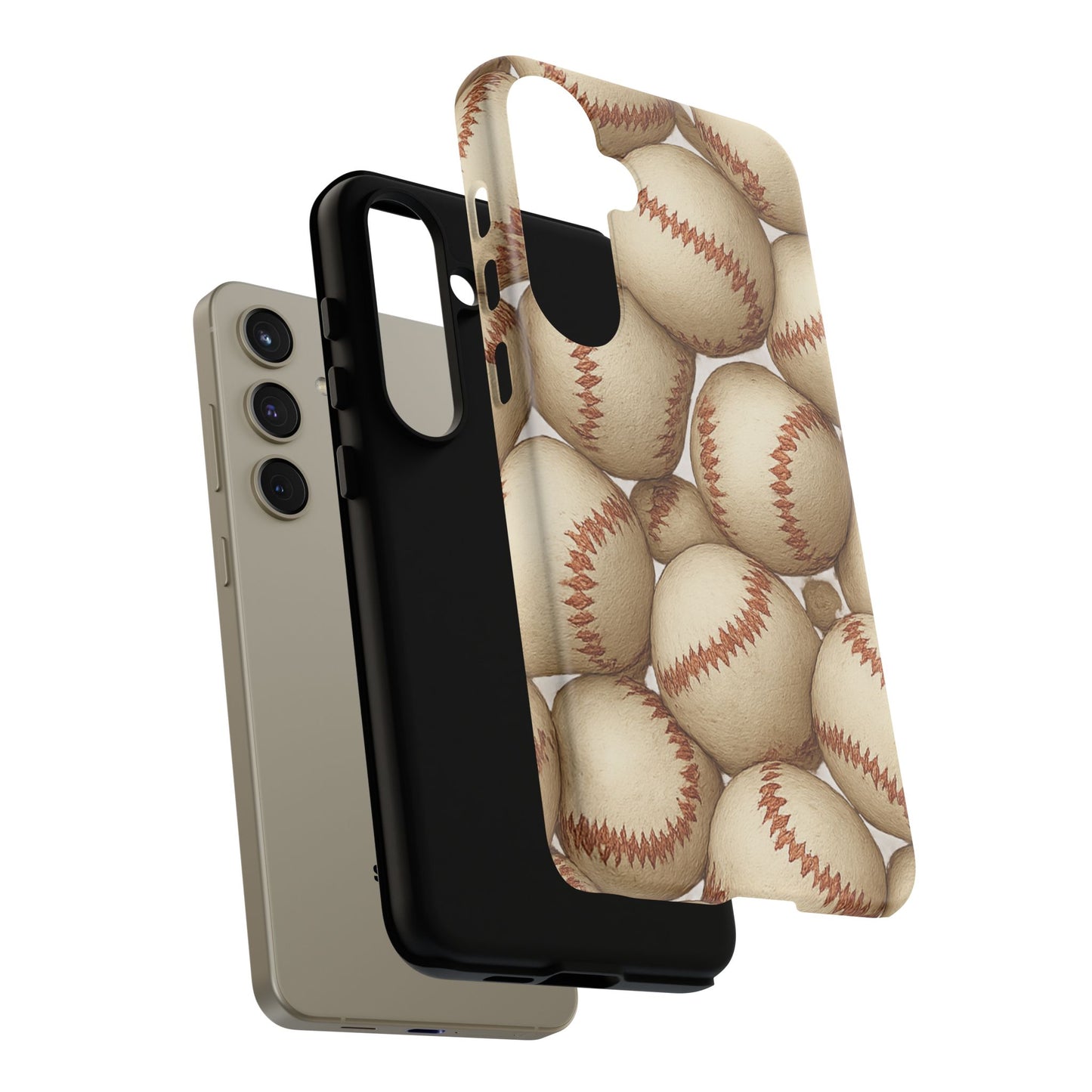 Baseball Phone Case, Tough Cases for Sports Fans, Custom iPhone Cover, Unique Gift for Baseball Lovers, Durable Protection