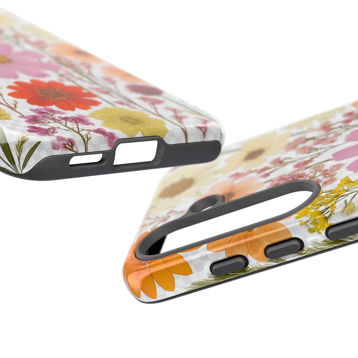 Floral Phone Case - Tough Cases, Stylish Protective Cover, Flower Design, Trendy Gift, Nature Lover Accessory, DRIED FLOWERS