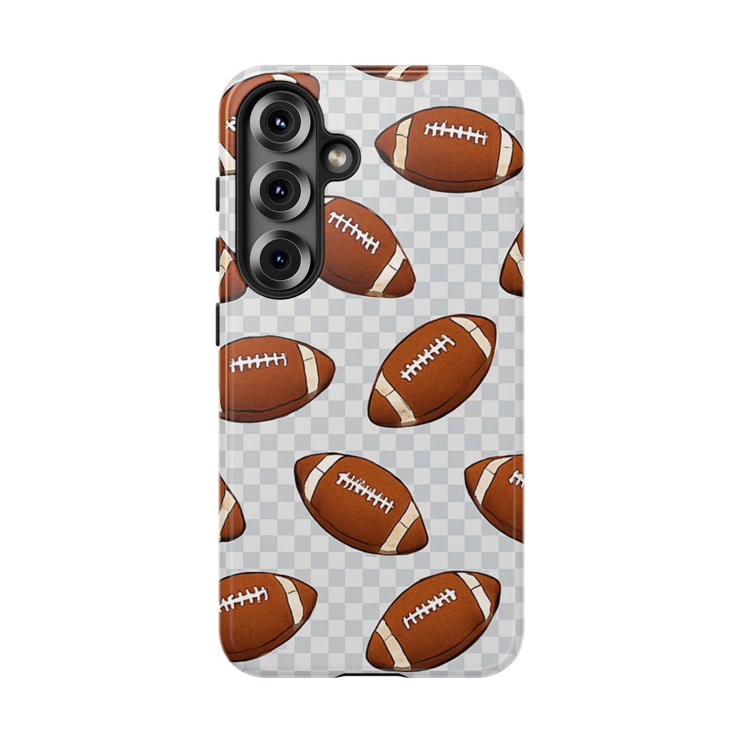 Football Phone Case, Tough Cases for Sports Fans, Unique Gift for Football Lovers, Protective Decor, Athletic Accessories