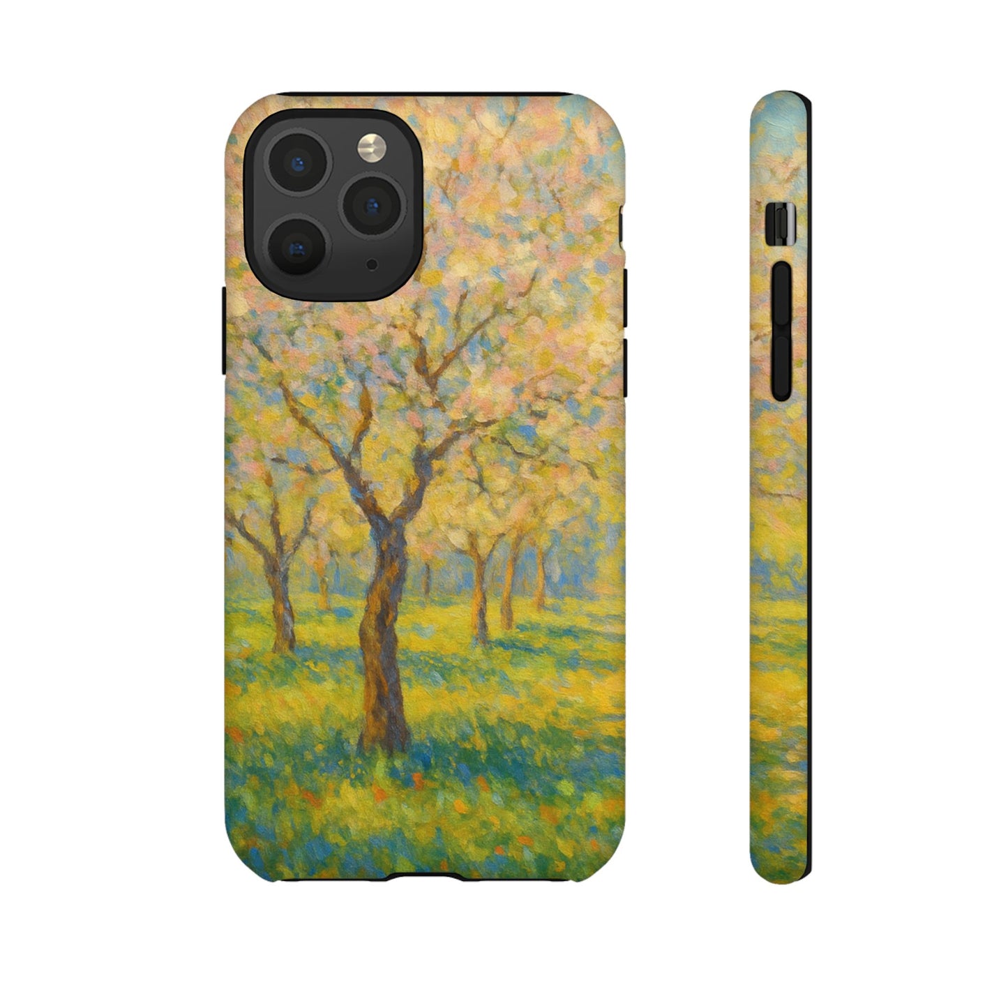 Artistic Phone Case, Tough Phone Case, Flower Tree Case, Spring Decor, Unique Phone Cover, Nature Lover Gift