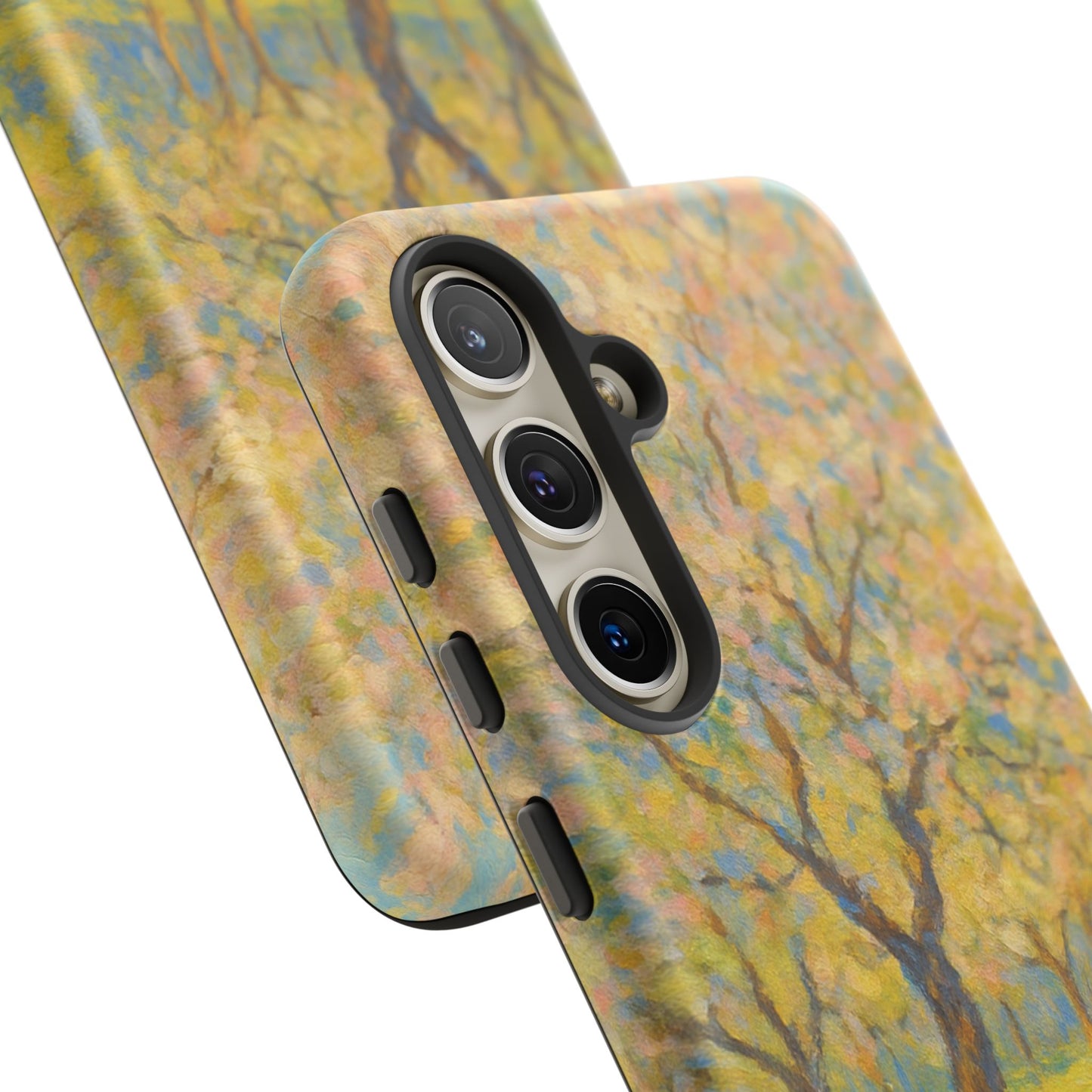 Artistic Phone Case, Tough Phone Case, Flower Tree Case, Spring Decor, Unique Phone Cover, Nature Lover Gift