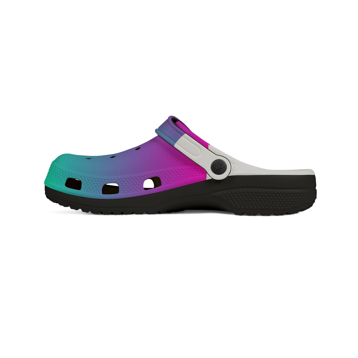 Vibrant AOP EVA Foam Clogs, Trendy Slip-On Shoes for Summer, Beachwear Footwear, Colorful Casual Footwear, Unique Summer Gift