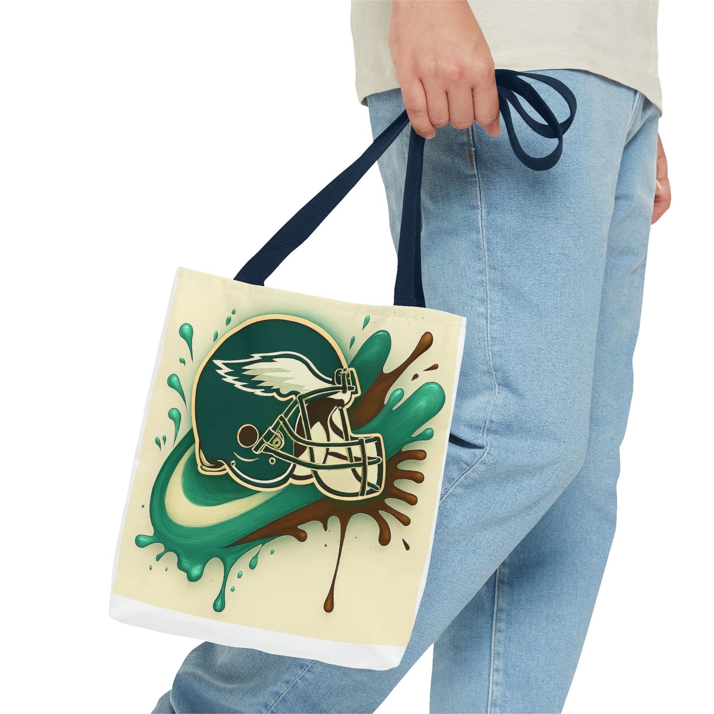 Sports-Themed Tote Bag for Fans | Unique Gift for Game Day, Eco-Friendly Shopping, Beach, Travel, and Everyday Use