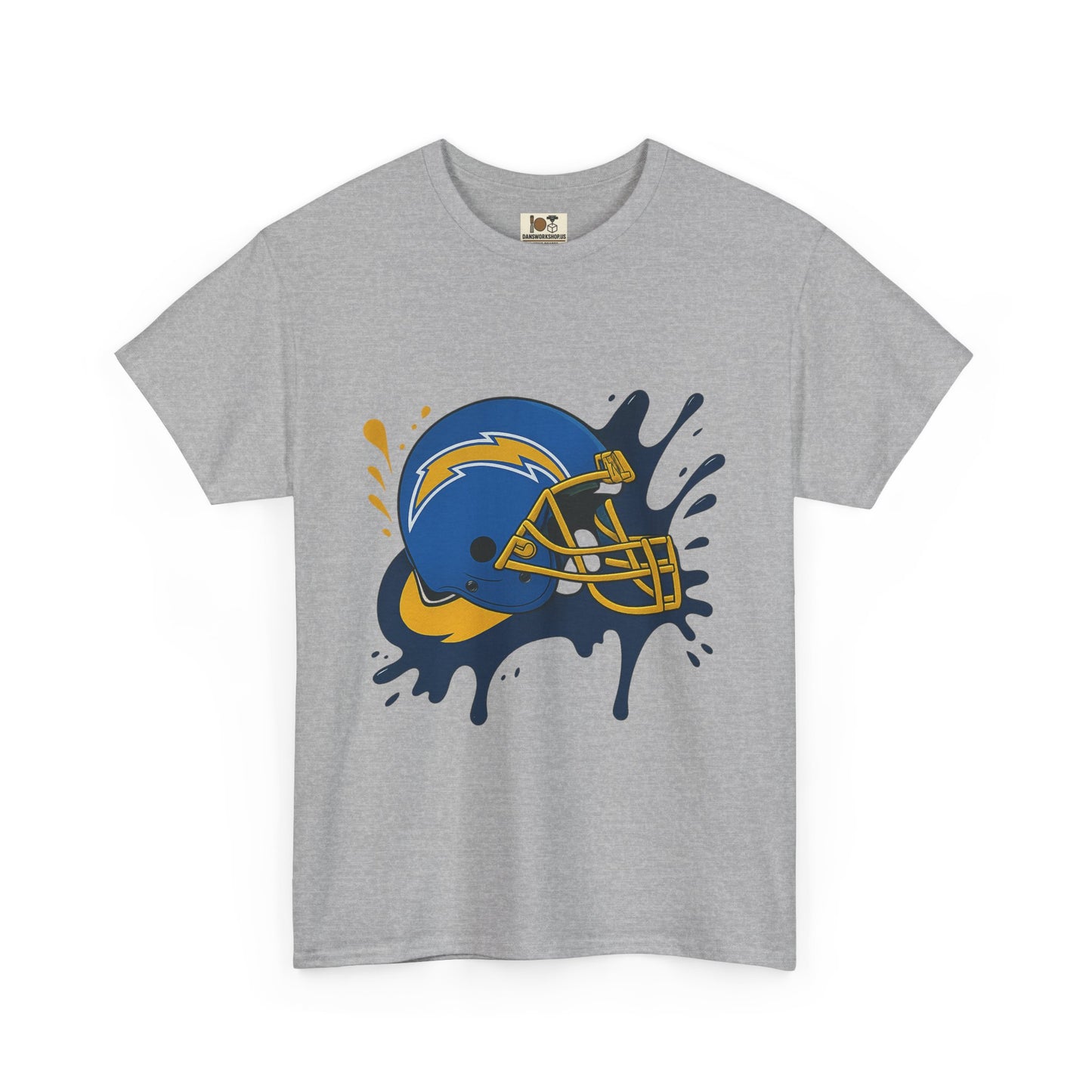 Football Passion Unisex Heavy Cotton Tee | Sports Fan Apparel, Game Day Shirt, Gift for Him/Her, Birthday Present, Team Spirit Wear