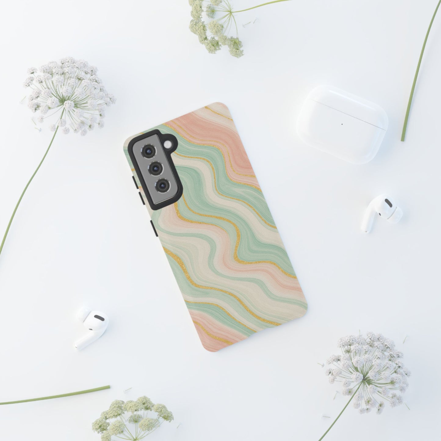 Stylish Phone Case with Abstract Design, Tough Cases for Trendy Protection, Unique Phone Accessories, Gift for Her, Modern Tech Style