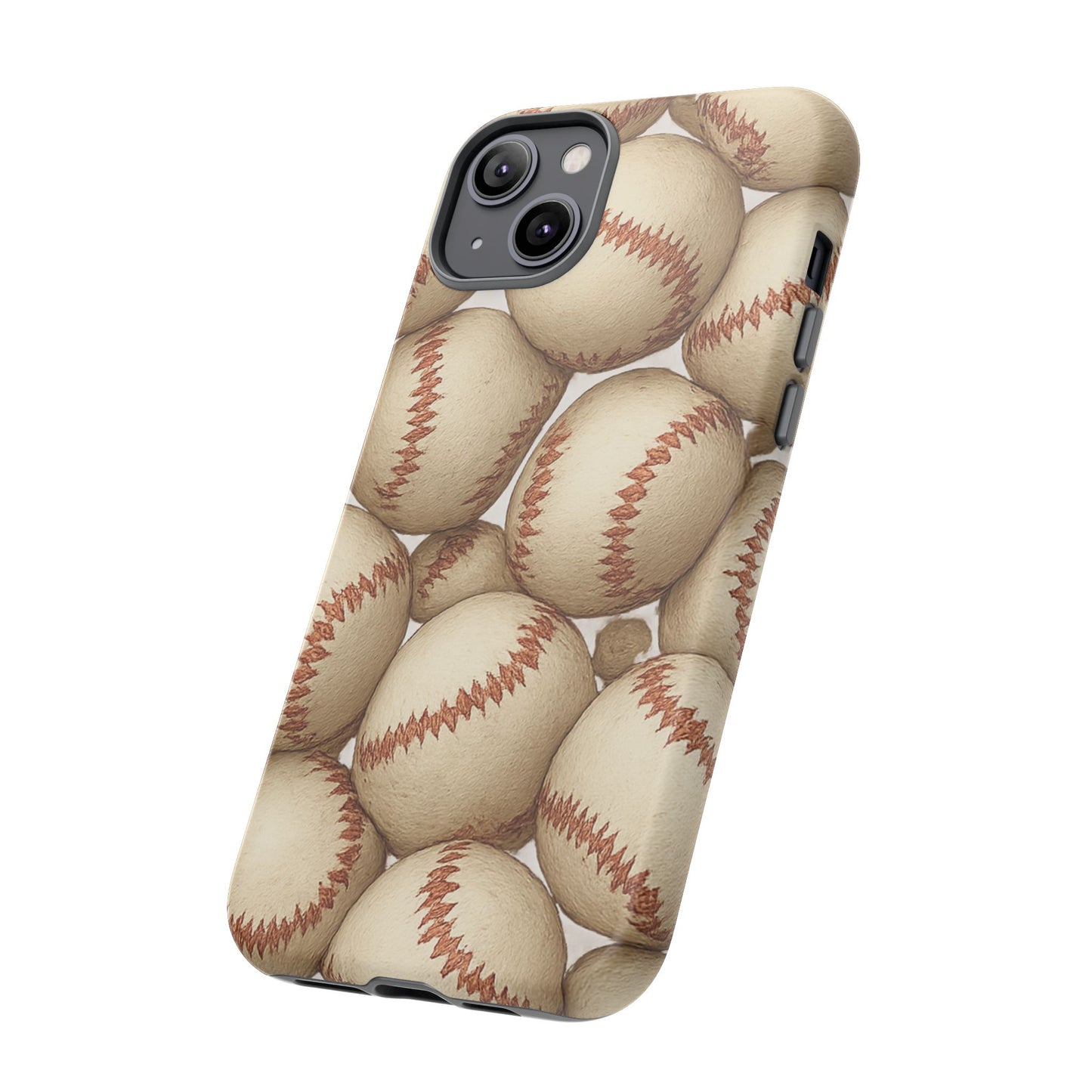 Baseball Phone Case, Tough Cases for Sports Fans, Custom iPhone Cover, Unique Gift for Baseball Lovers, Durable Protection