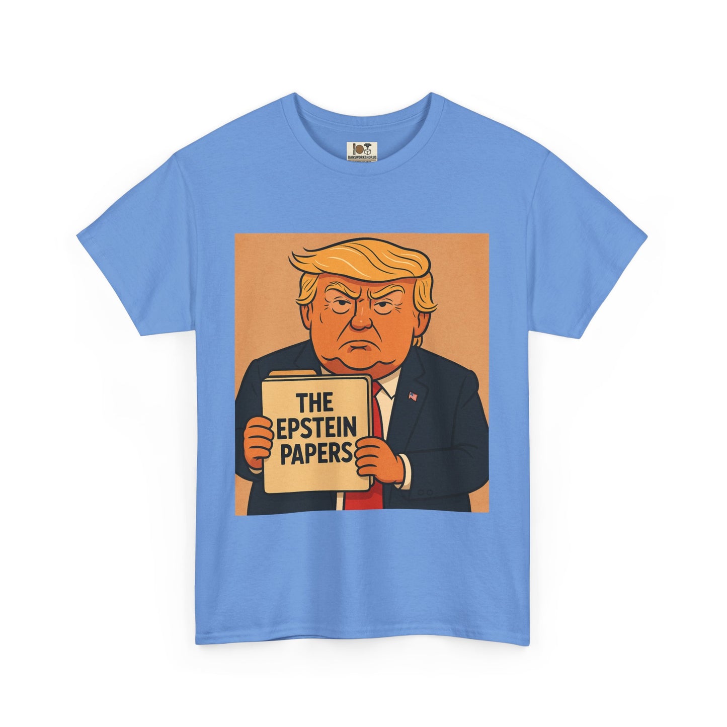Political Humor Tee, Graphic T-Shirt, Unisex Cotton Shirt, Meme Gift, Statement Tee, Casual Wear, Fun Apparel, trump, Epstein