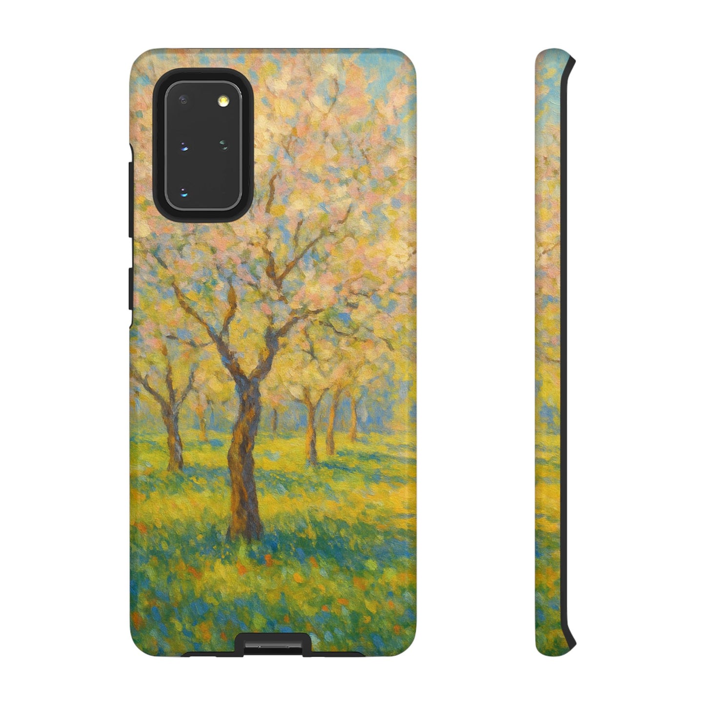 Artistic Phone Case, Tough Phone Case, Flower Tree Case, Spring Decor, Unique Phone Cover, Nature Lover Gift