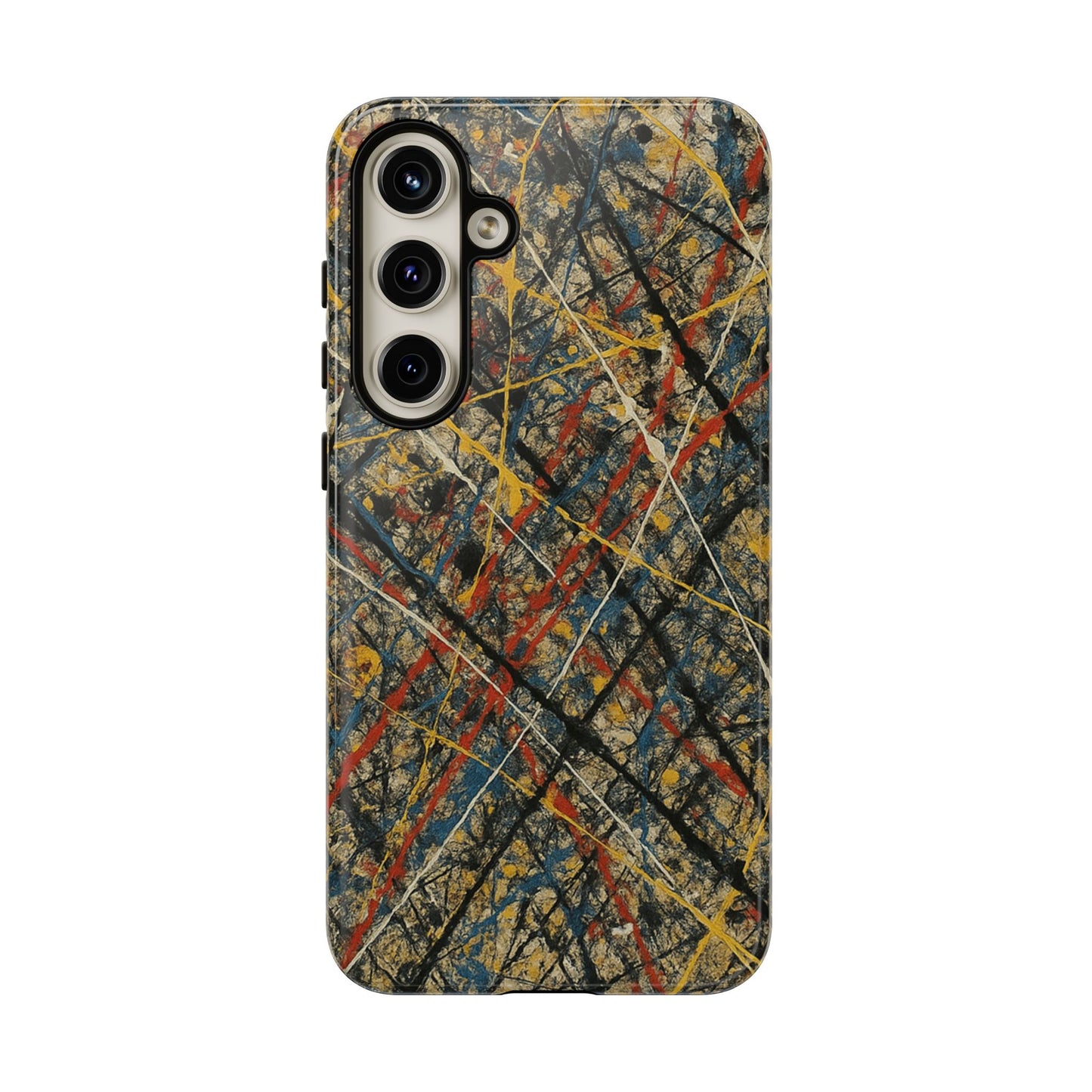 Tough Cases Phone Case - Bold Abstract Design, Stylish Mobile Cover, Unique Gift for Him/Her, Durable Accessory, Trendy Protection