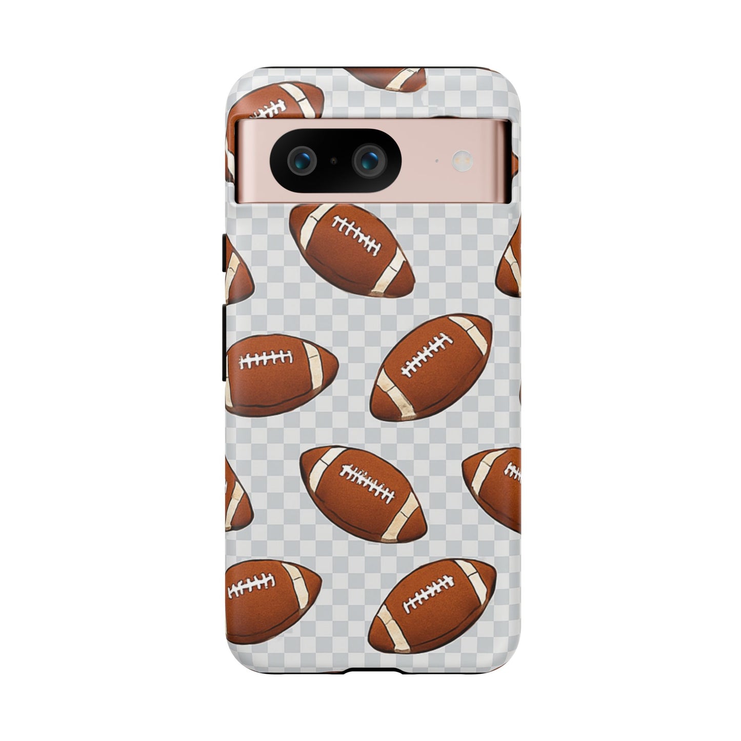 Football Phone Case, Tough Cases for Sports Fans, Unique Gift for Football Lovers, Protective Decor, Athletic Accessories