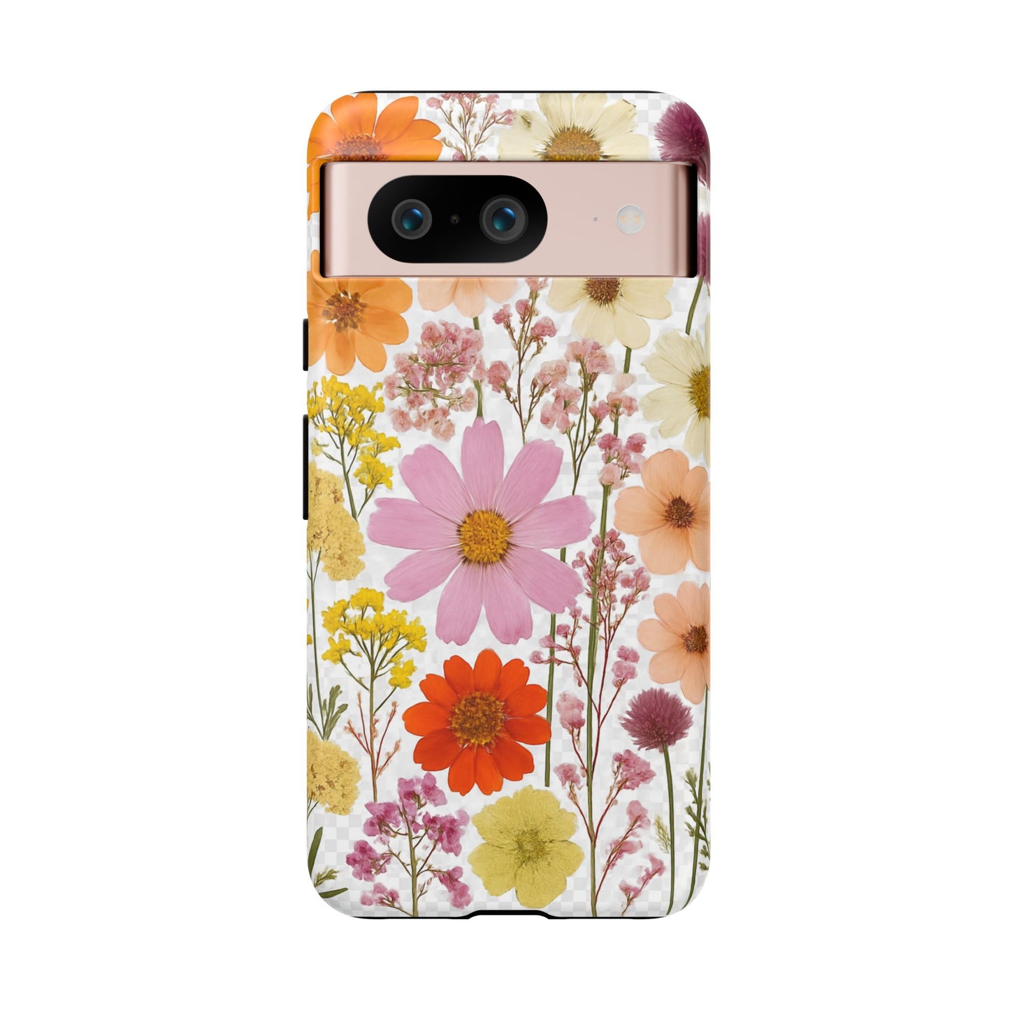 Floral Phone Case - Tough Cases, Stylish Protective Cover, Flower Design, Trendy Gift, Nature Lover Accessory, DRIED FLOWERS