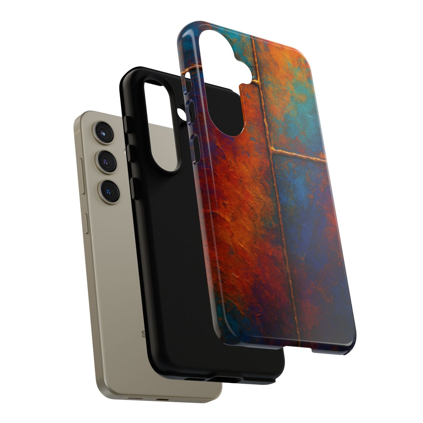 Colorful Artistic Phone Case, Tough Cases, Vibrant Phone Cover, Protective Case, Unique Gift for Art Lovers, Birthday Gift