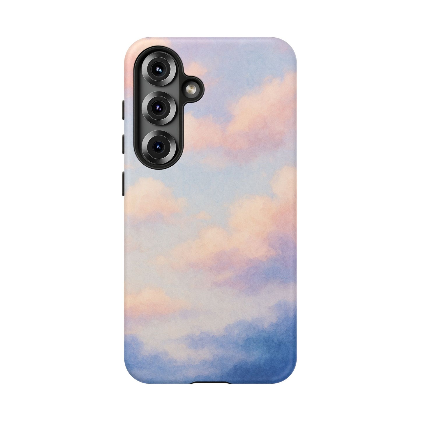 Sky Blue Cloud Phone Case, Tough Phone Cover, Aesthetic Cell Phone Accessory, Gift for Teen, Trendy Tech Protection