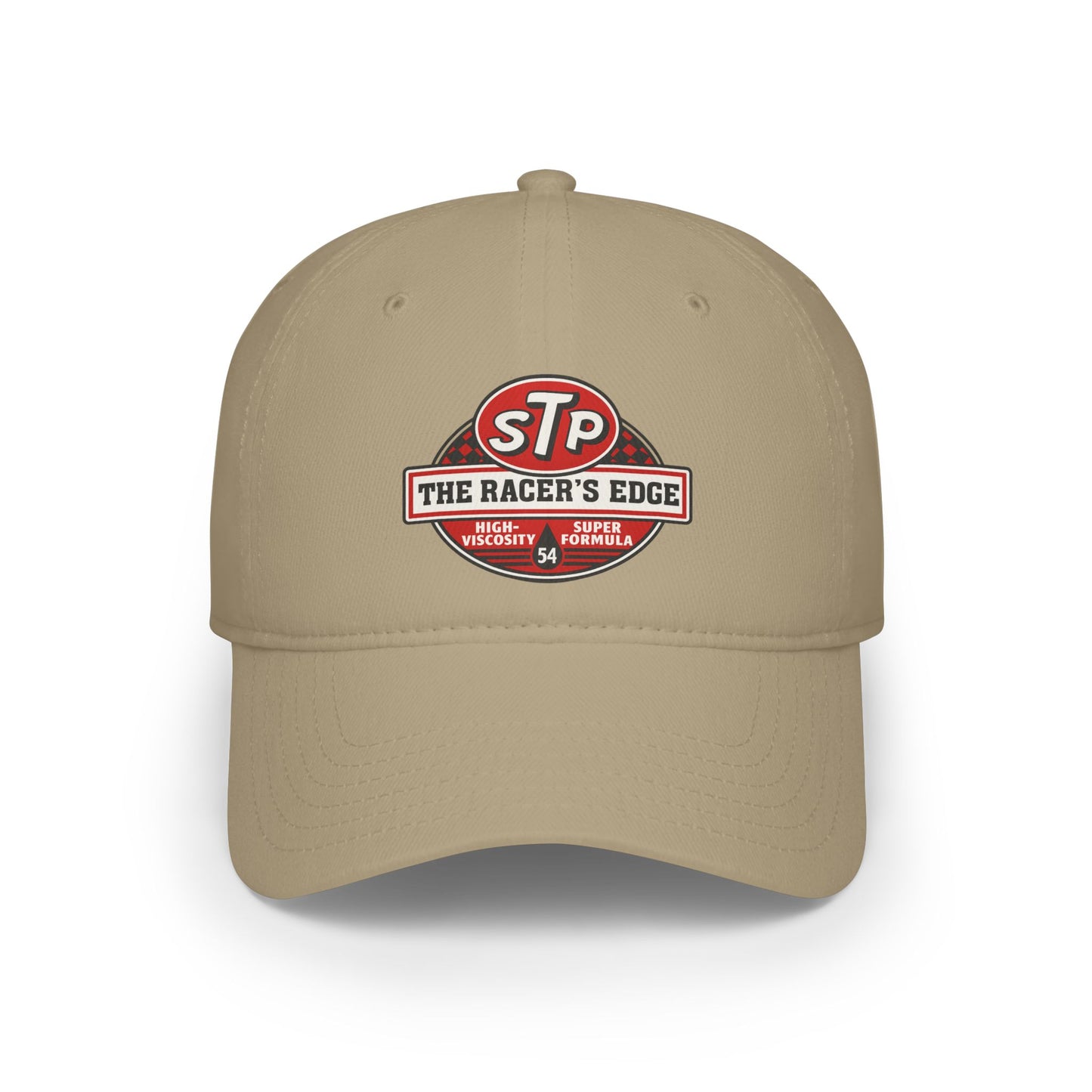 Racing Enthusiast Low Profile Baseball Cap - Adjustable Hat for Fans, Gift for Car Lovers, Red Cap for Events, Sports Cap, Trendy Headwear