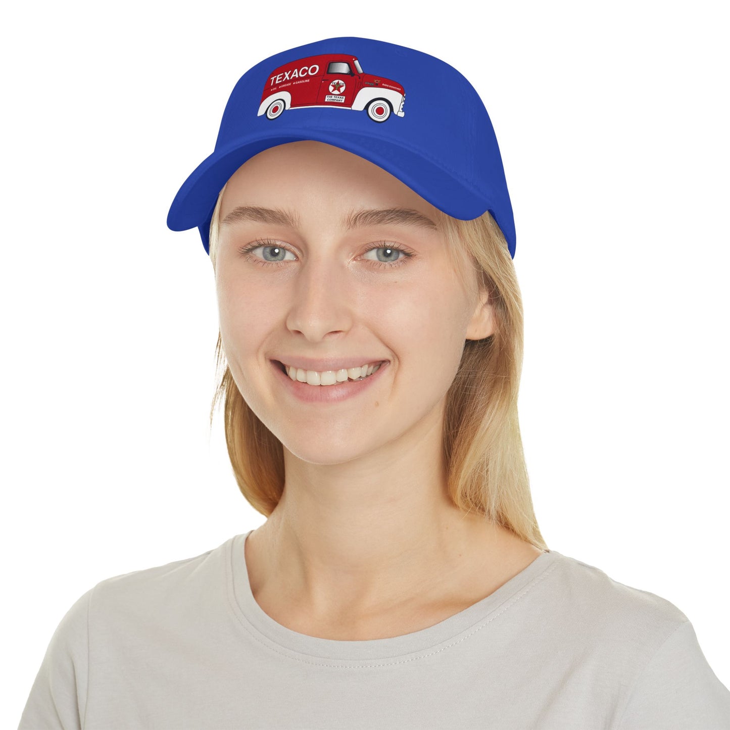 Vintage Texaco Truck Low Profile Baseball Cap, Relaxed Fit Hat, Outdoor Cap, Gift for Car Lovers, Vintage Style Headwear