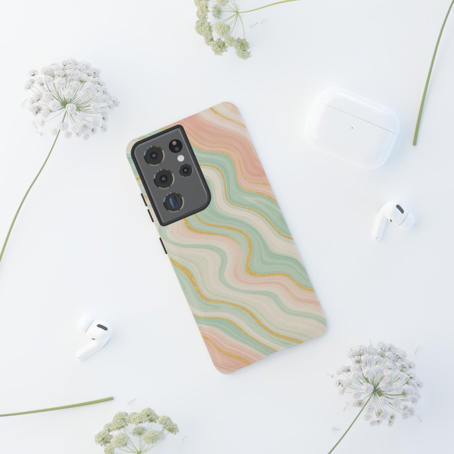 Stylish Phone Case with Abstract Design, Tough Cases for Trendy Protection, Unique Phone Accessories, Gift for Her, Modern Tech Style