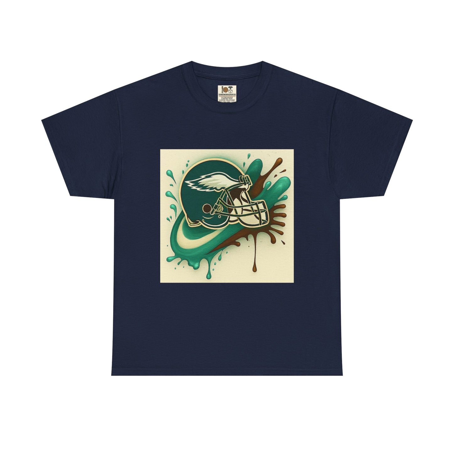 Eagles Fan Unisex Heavy Cotton Tee, Sports Shirt, Team Apparel, Game Day Outfit, Football Merchandise