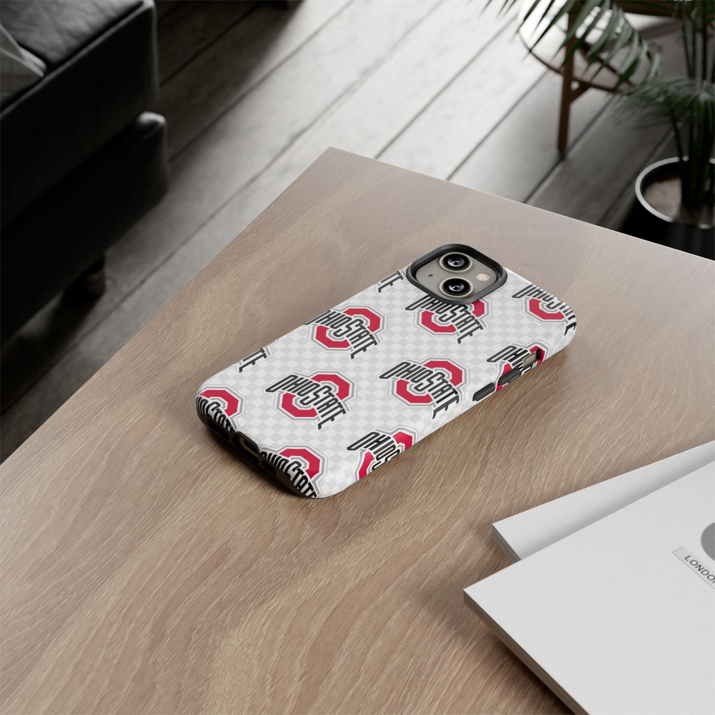Ohio State Tough Phone Case - Stylish, Durable Protection for Buckeye Fans, Sports Lover's Gift, College Student Essentials