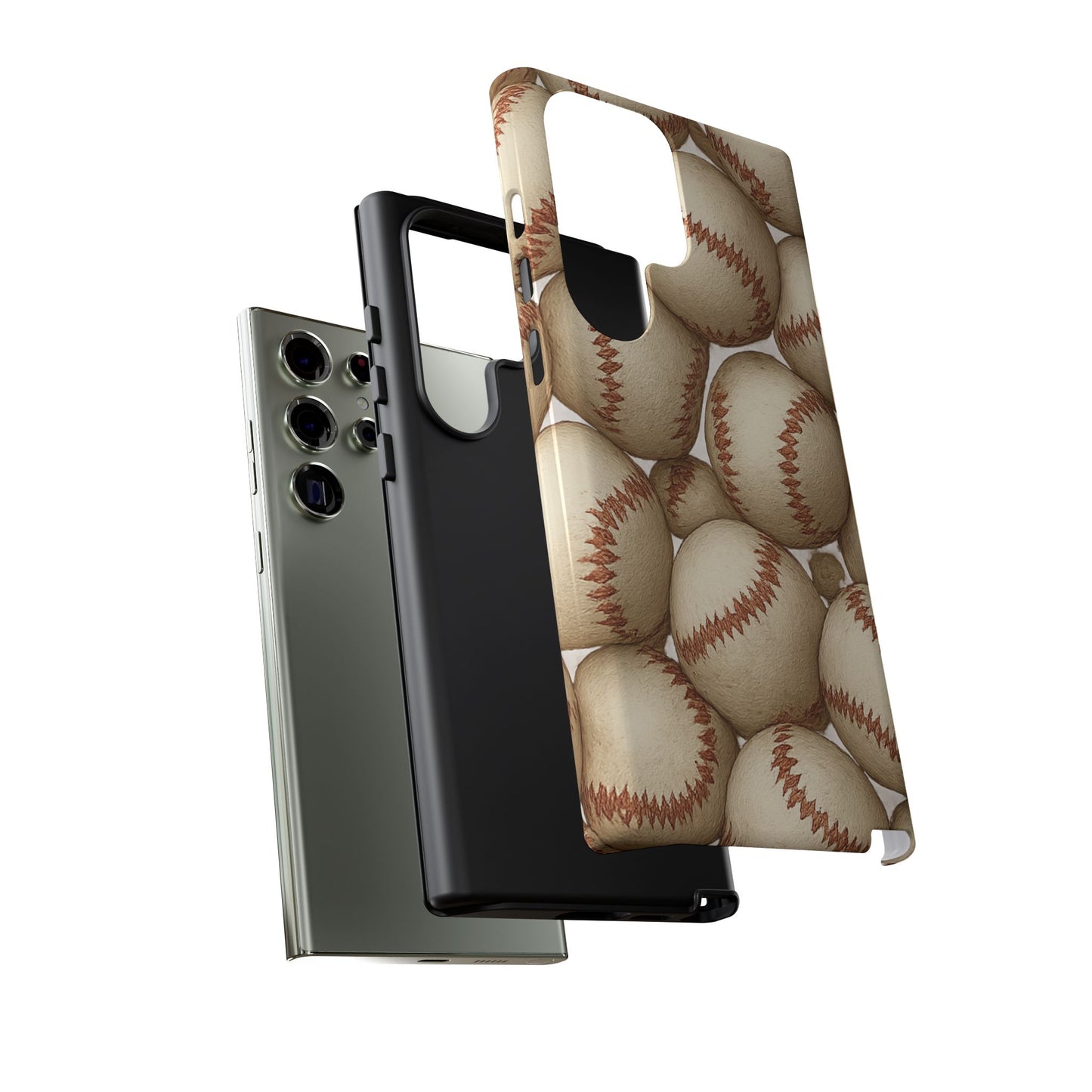 Baseball Phone Case, Tough Cases for Sports Fans, Custom iPhone Cover, Unique Gift for Baseball Lovers, Durable Protection