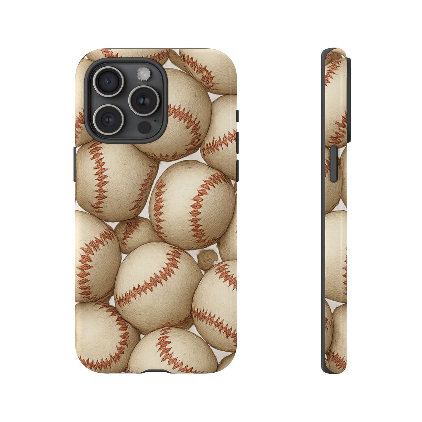 Baseball Phone Case, Tough Cases for Sports Fans, Custom iPhone Cover, Unique Gift for Baseball Lovers, Durable Protection