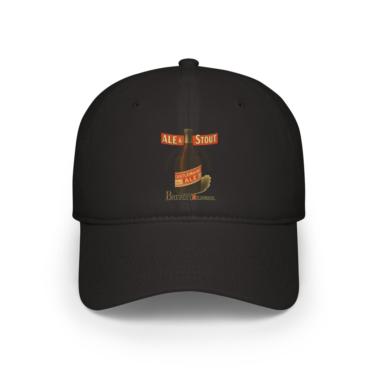 Beer Lover's Low Profile Baseball Cap, Stout Cap, Brewery Gift, Casual Headwear, Summer Hat, Craft Beer Merch