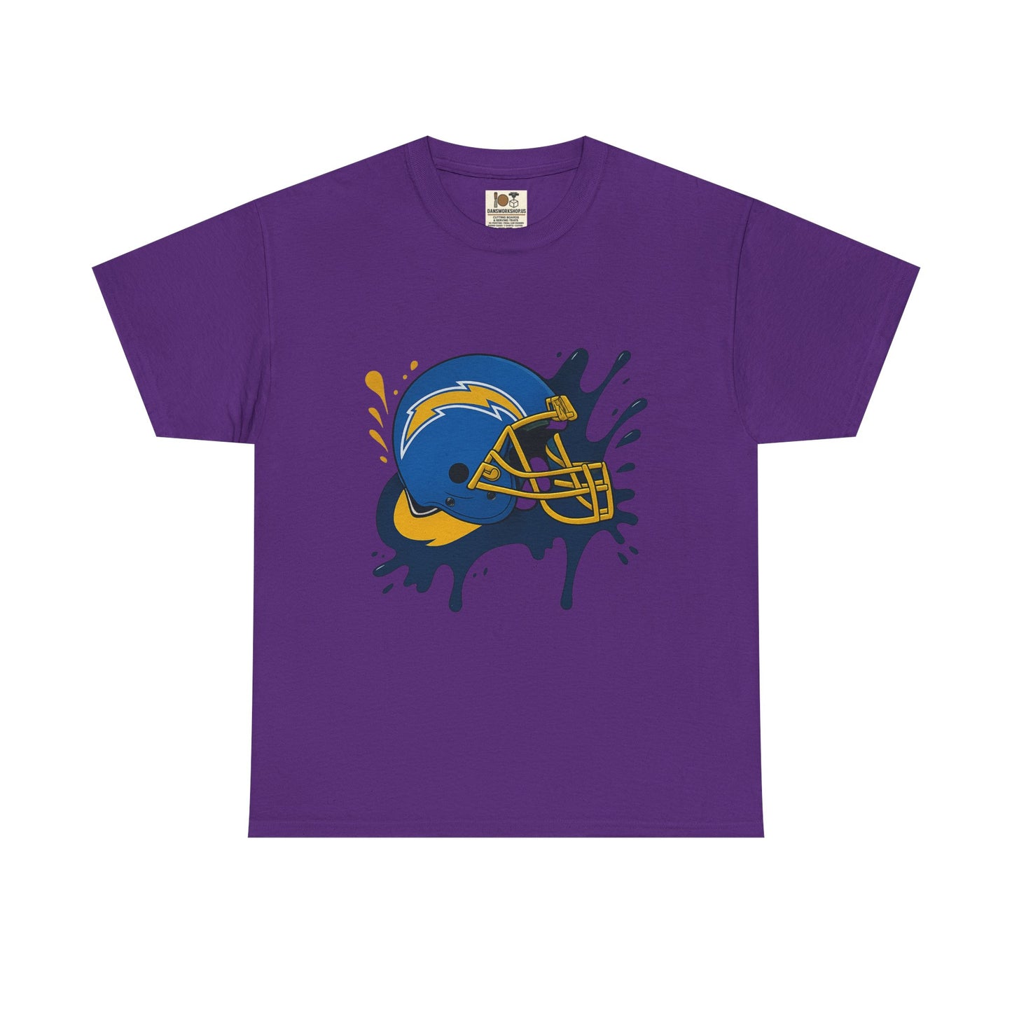 Football Passion Unisex Heavy Cotton Tee | Sports Fan Apparel, Game Day Shirt, Gift for Him/Her, Birthday Present, Team Spirit Wear