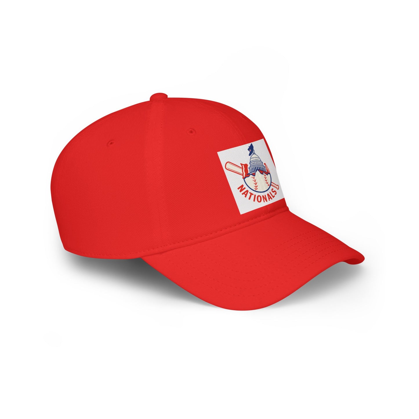 Custom Red Baseball Cap | Sports Fan Gear, Team Spirit Hat, Casual Outfit Accessory, Gift for Him or Her, Summer Style