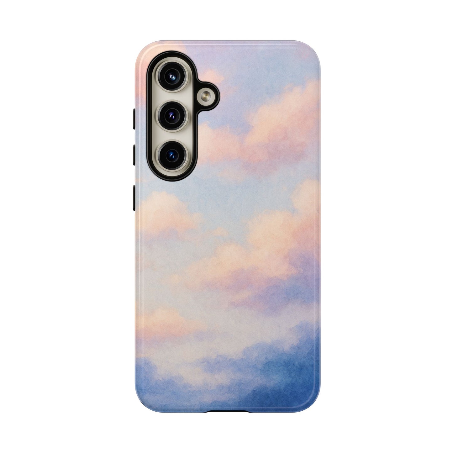 Sky Blue Cloud Phone Case, Tough Phone Cover, Aesthetic Cell Phone Accessory, Gift for Teen, Trendy Tech Protection