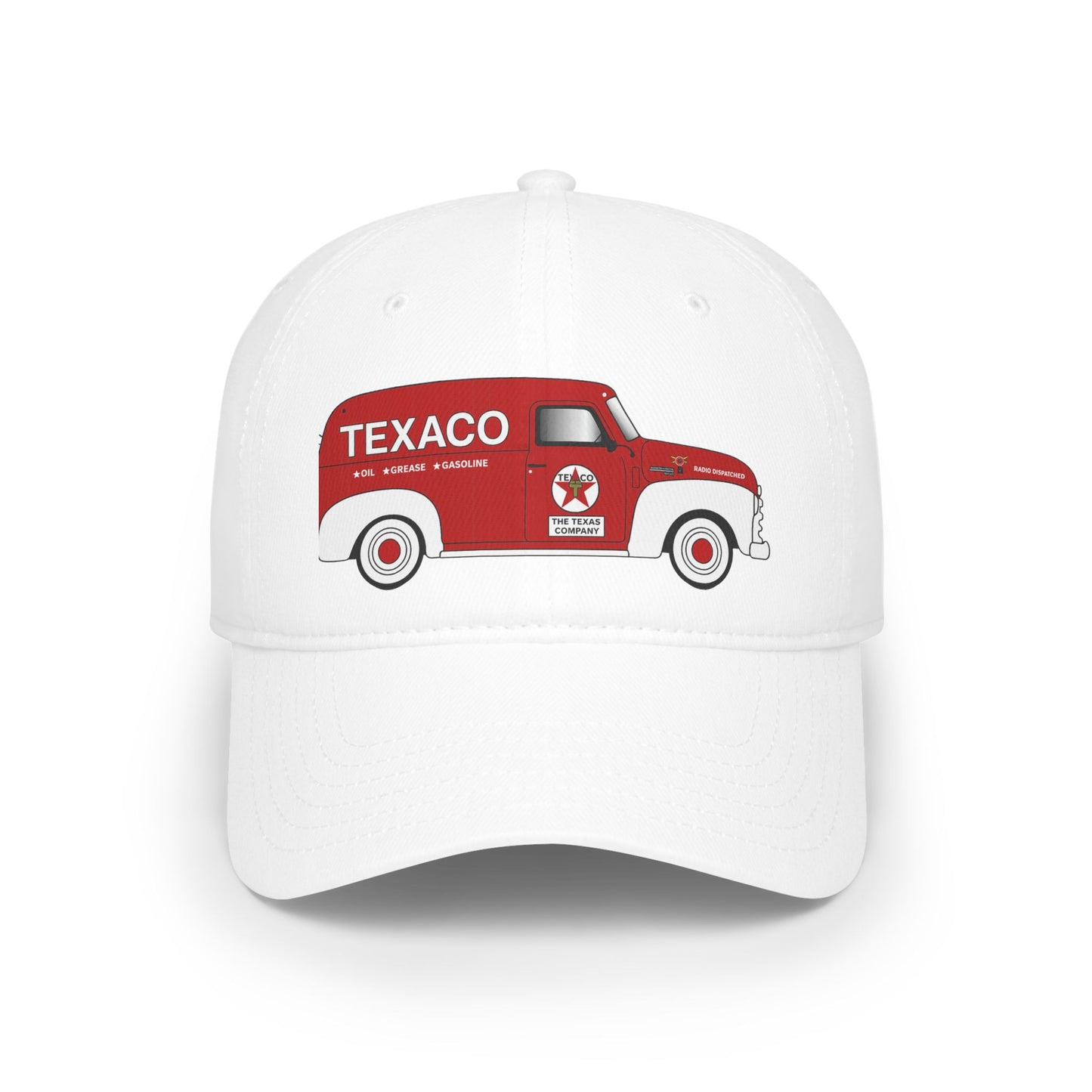 Vintage Texaco Truck Low Profile Baseball Cap, Relaxed Fit Hat, Outdoor Cap, Gift for Car Lovers, Vintage Style Headwear