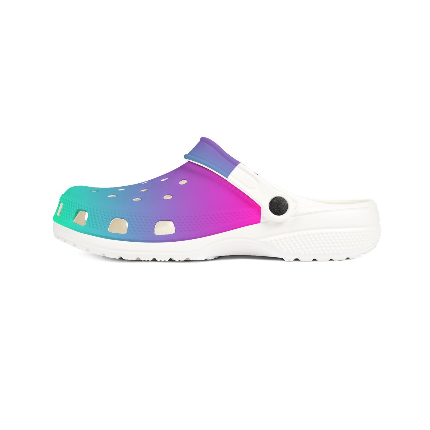 Vibrant AOP EVA Foam Clogs, Trendy Slip-On Shoes for Summer, Beachwear Footwear, Colorful Casual Footwear, Unique Summer Gift