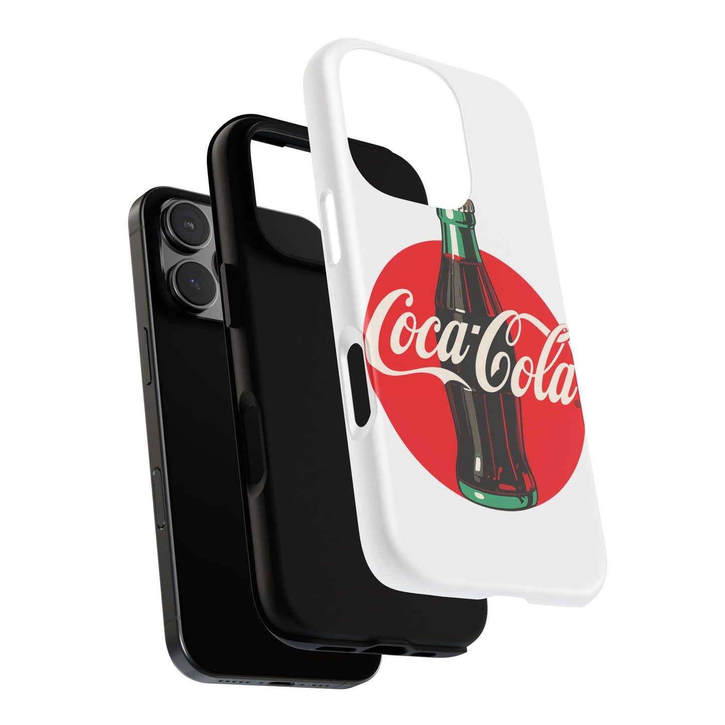 Coca-Cola Tough Phone Cases, Vintage Soda Drink, Retro Style, Unique Gift, Phone Accessories, Summer Vibes