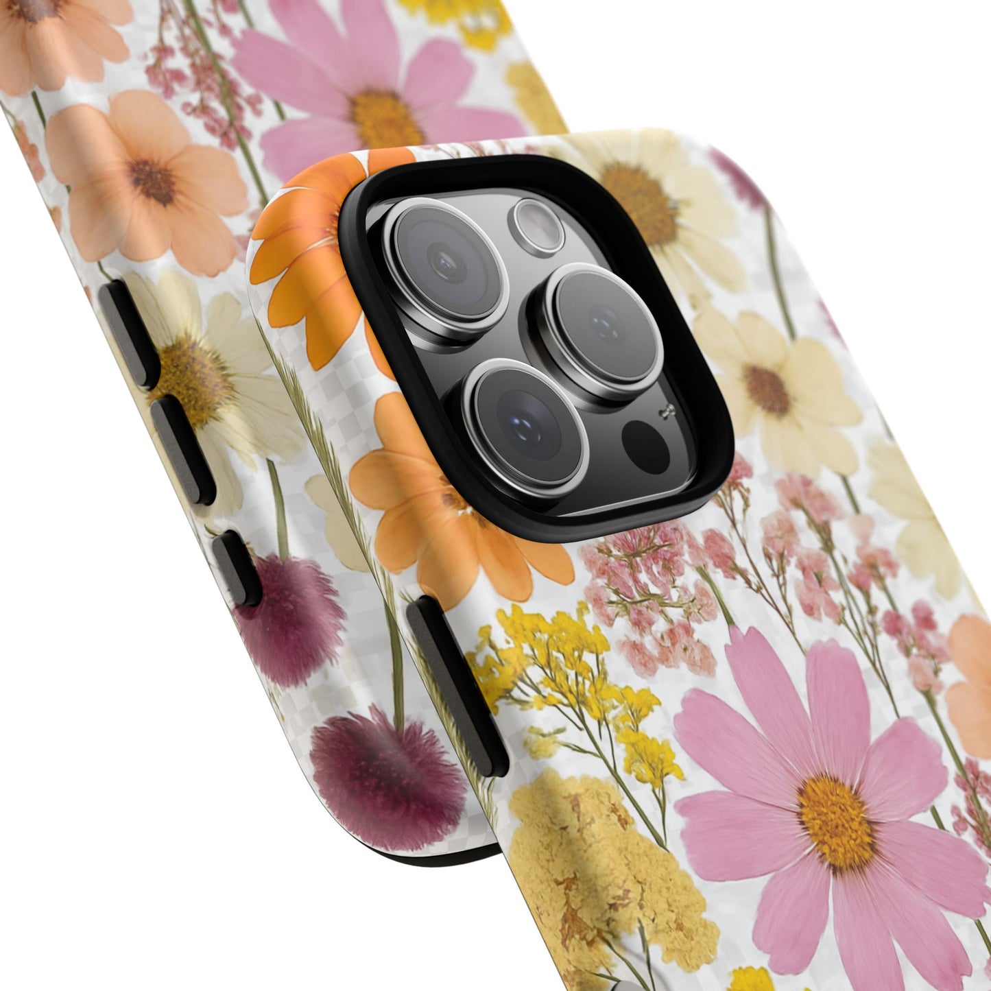 Floral Phone Case - Tough Cases, Stylish Protective Cover, Flower Design, Trendy Gift, Nature Lover Accessory, DRIED FLOWERS