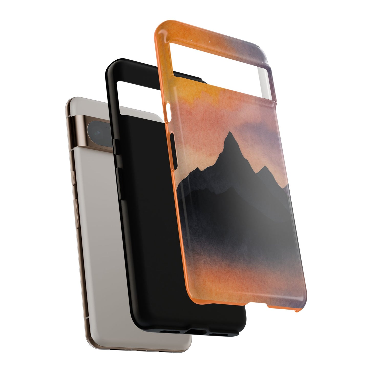 Mountain Sunset Phone Case, Nature Lover's Gift, Adventure Phone Cover, Unique Cellphone Accessories, Outdoor Enthusiast Decor