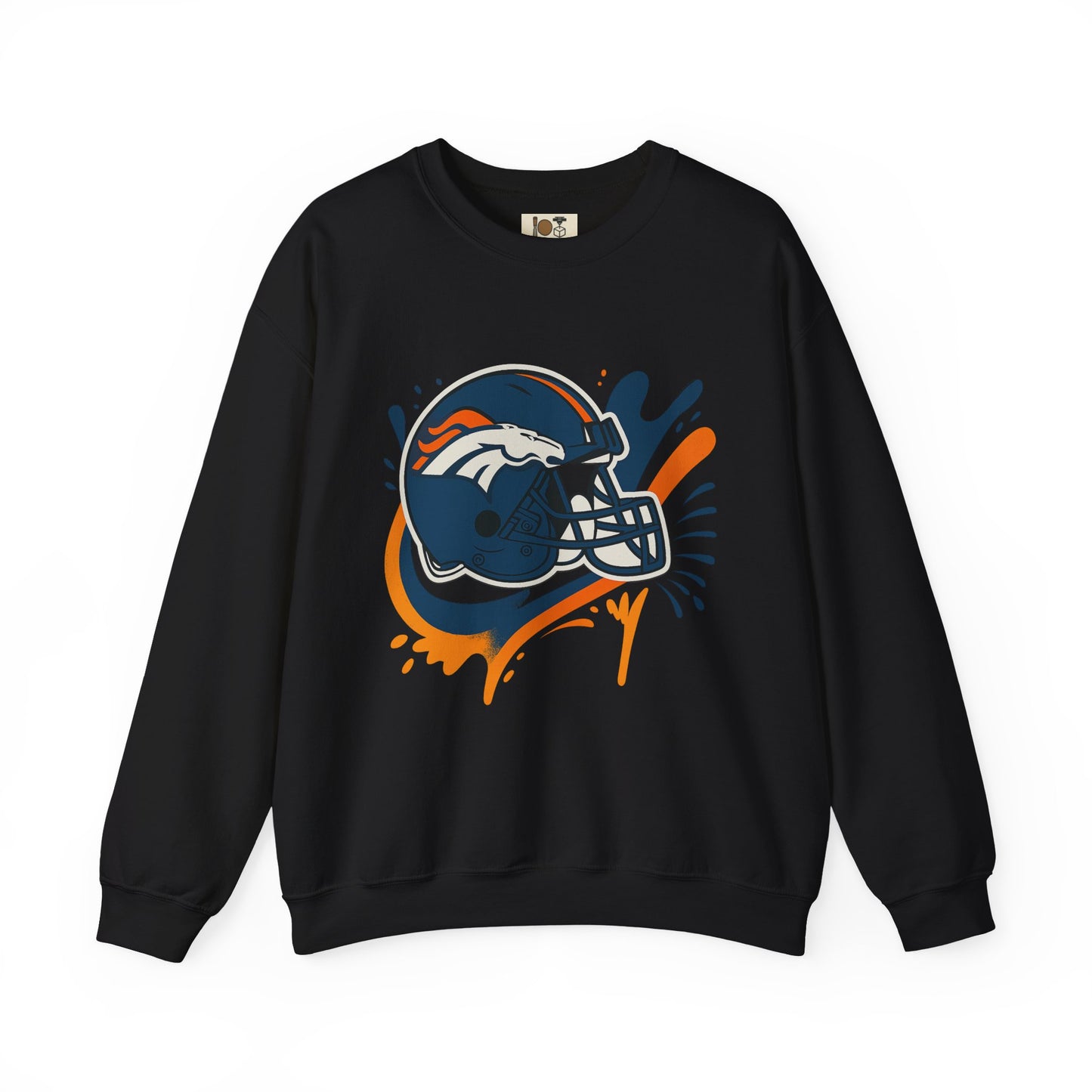 Denver Broncos Crewneck Sweatshirt, Football Fan Gear, Unisex Sports Apparel, Game Day Outfit, Perfect Gift for Fans