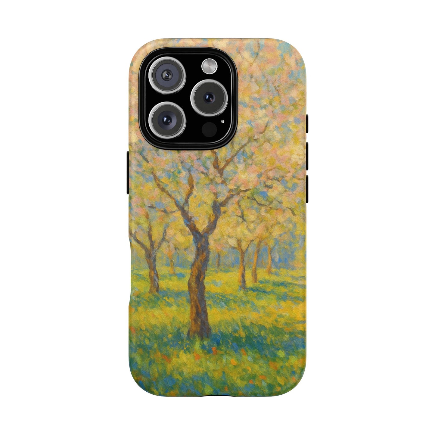 Artistic Phone Case, Tough Phone Case, Flower Tree Case, Spring Decor, Unique Phone Cover, Nature Lover Gift