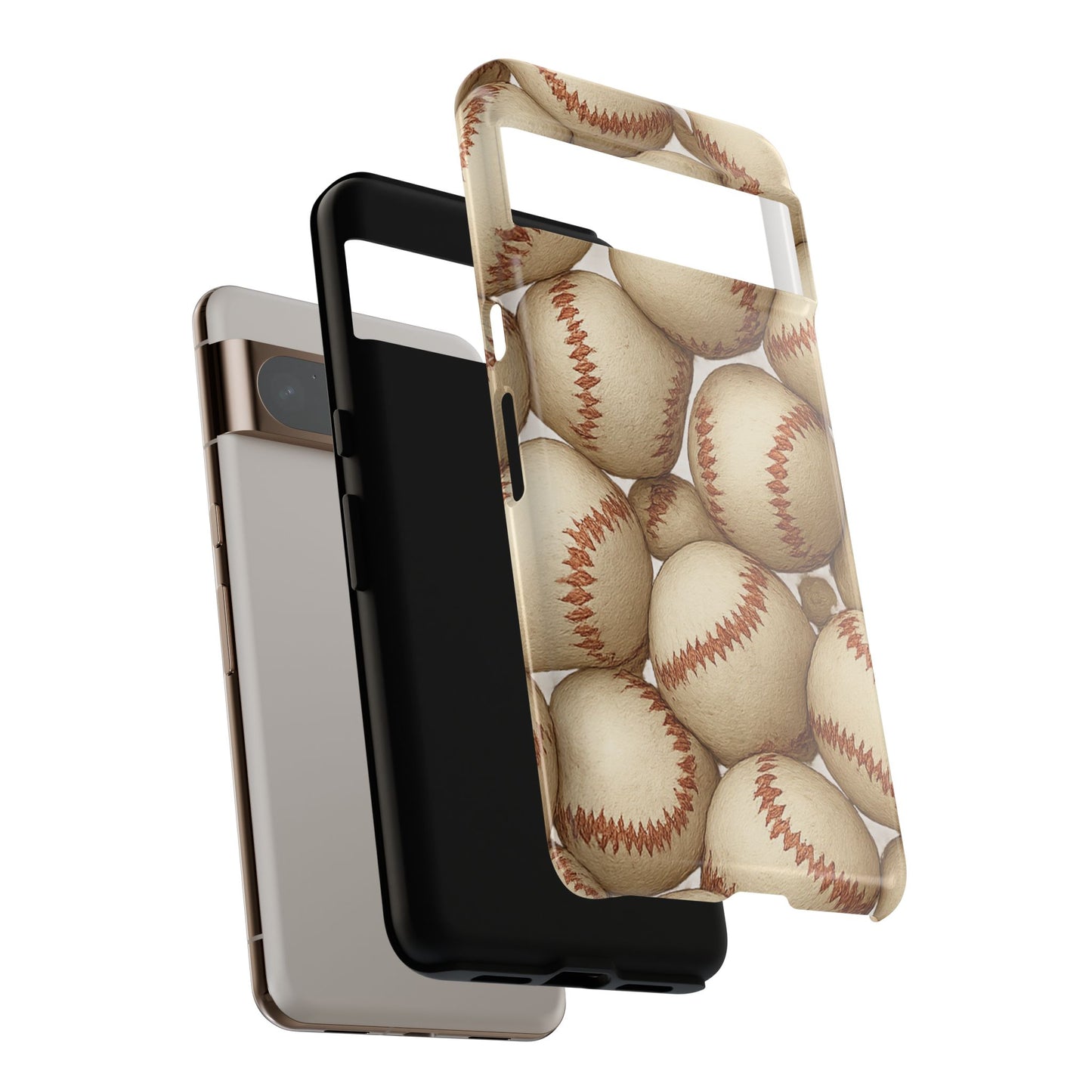 Baseball Phone Case, Tough Cases for Sports Fans, Custom iPhone Cover, Unique Gift for Baseball Lovers, Durable Protection