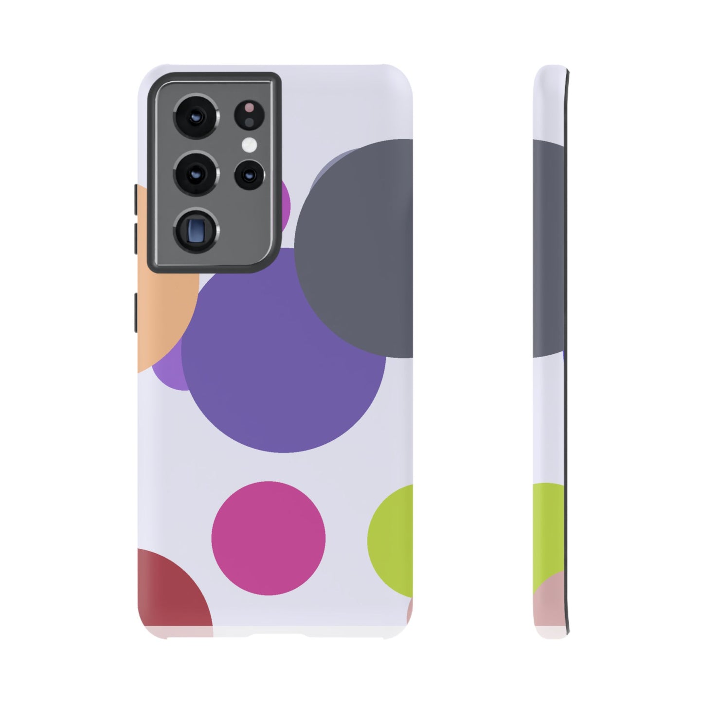 Colorful Geometric Phone Case, Bold Protective Cover for iPhone, Unique Gift for Trendy Teens, Fun Customizable Cases, Modern Design